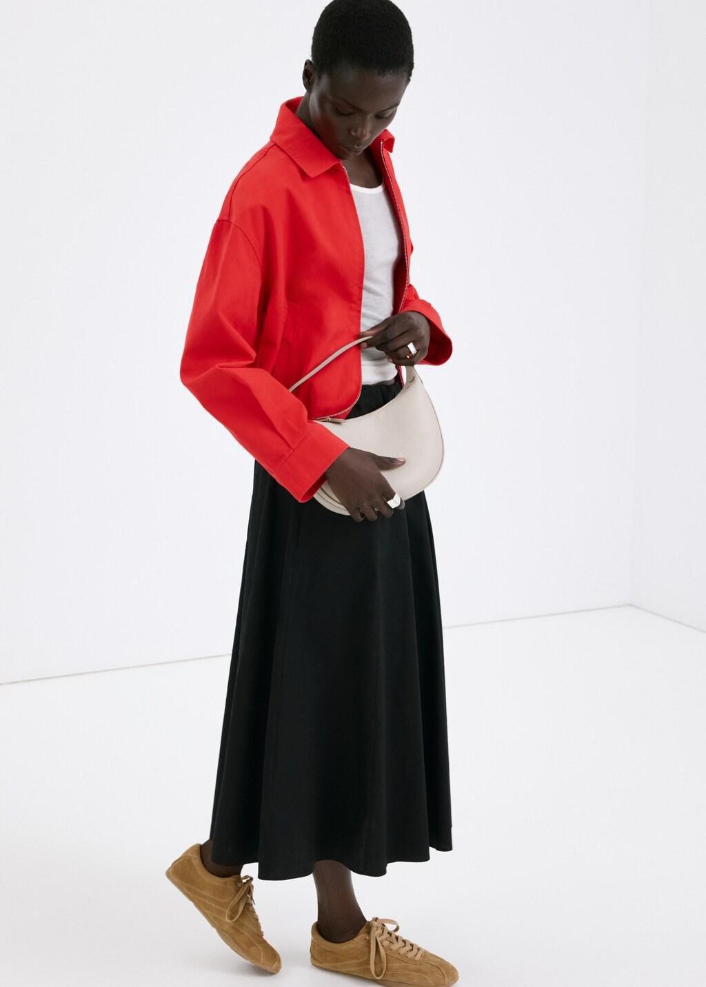 White Oval Hand Bag, Natural White, medium