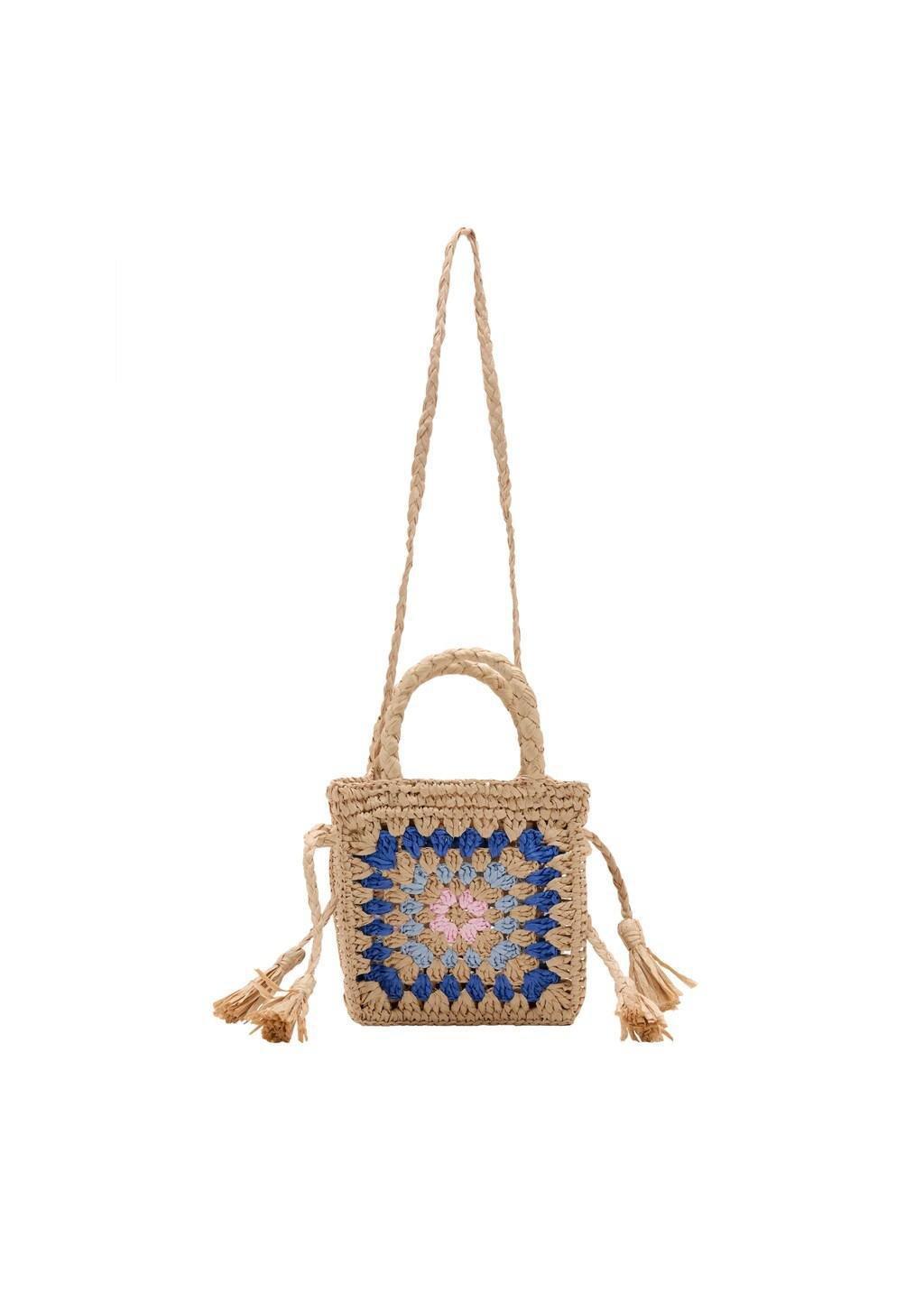 Brown Lt Pastel Natural Fibre Bag, Kids Girl, 0201_07, large image number 3