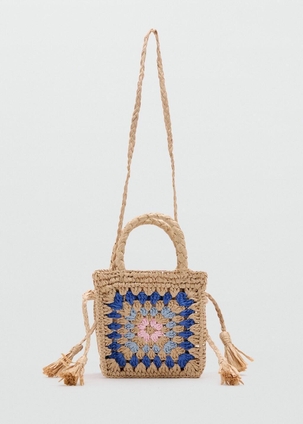 Brown Lt Pastel Natural Fibre Bag, Kids Girl, 0201_07, large image number 4
