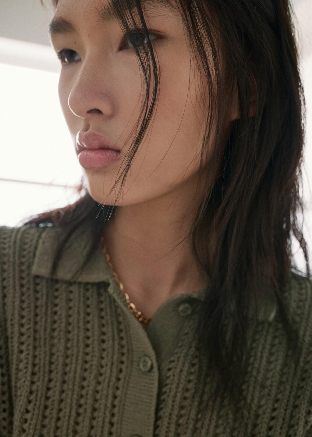 Khaki Sweater Sito, 0201_37, large image number 4