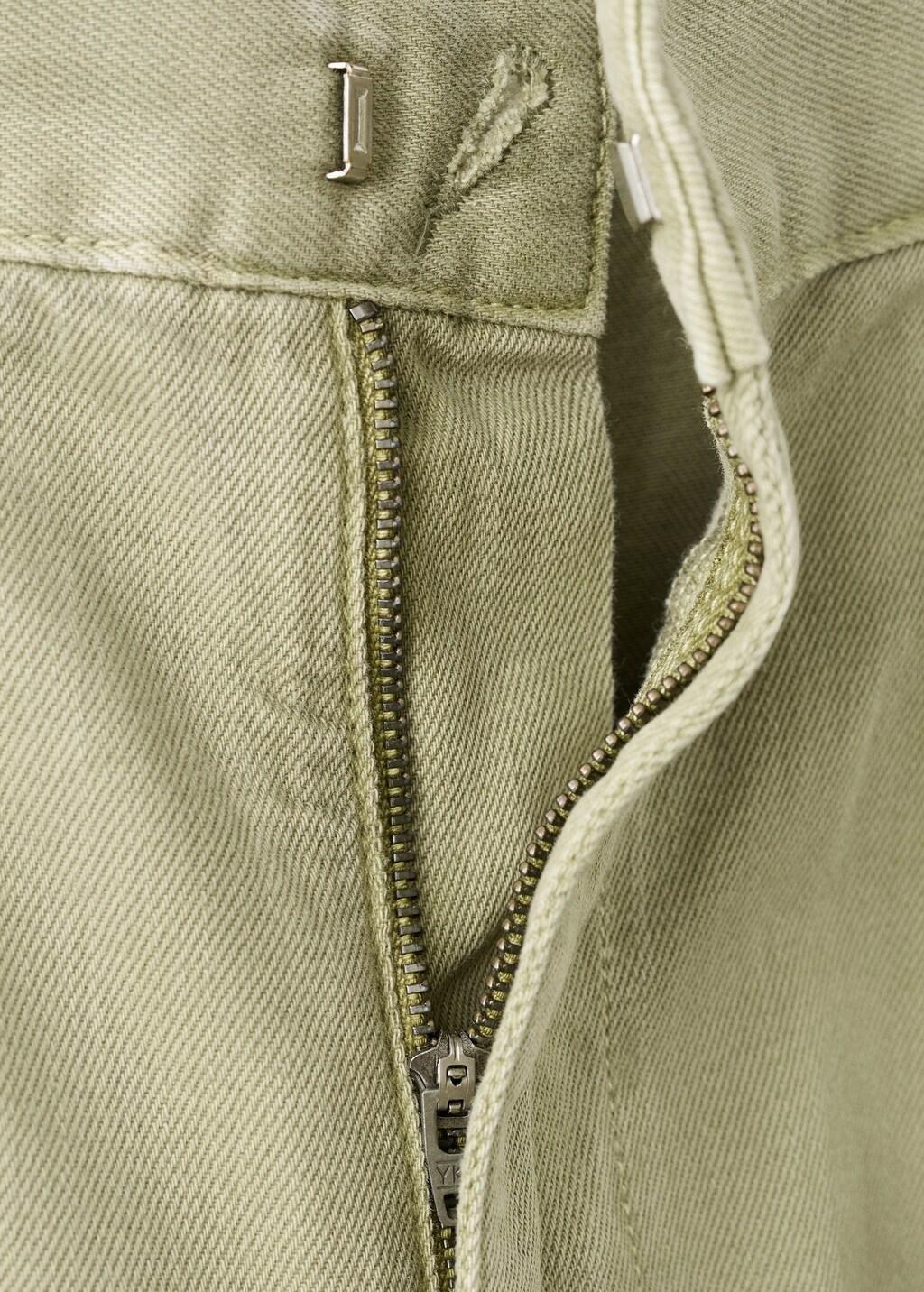 Khaki Baggy Mid-Rise Jeans, 0201_37, large image number 1