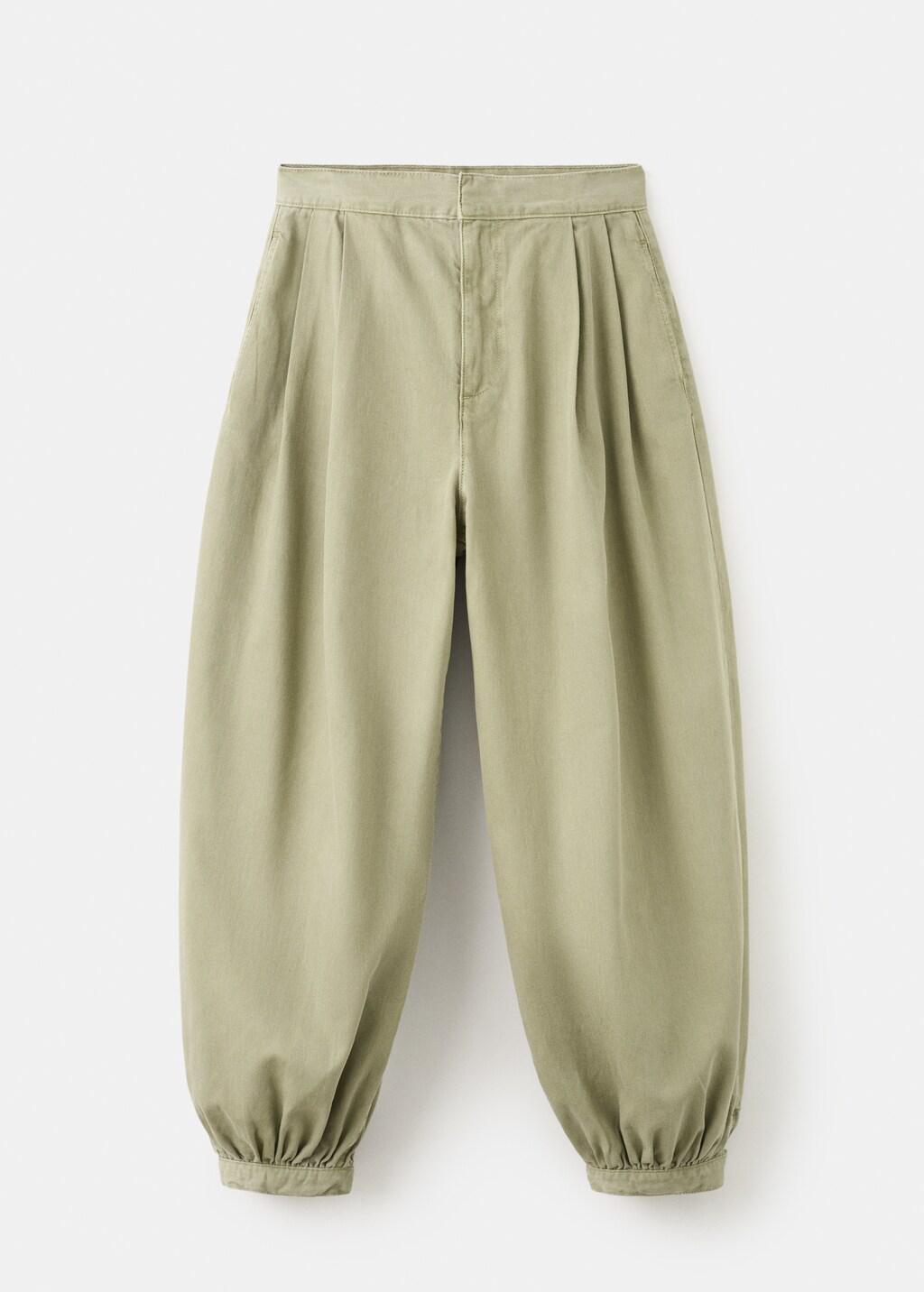 Khaki Baggy Mid-Rise Jeans, 0201_37, large image number 7