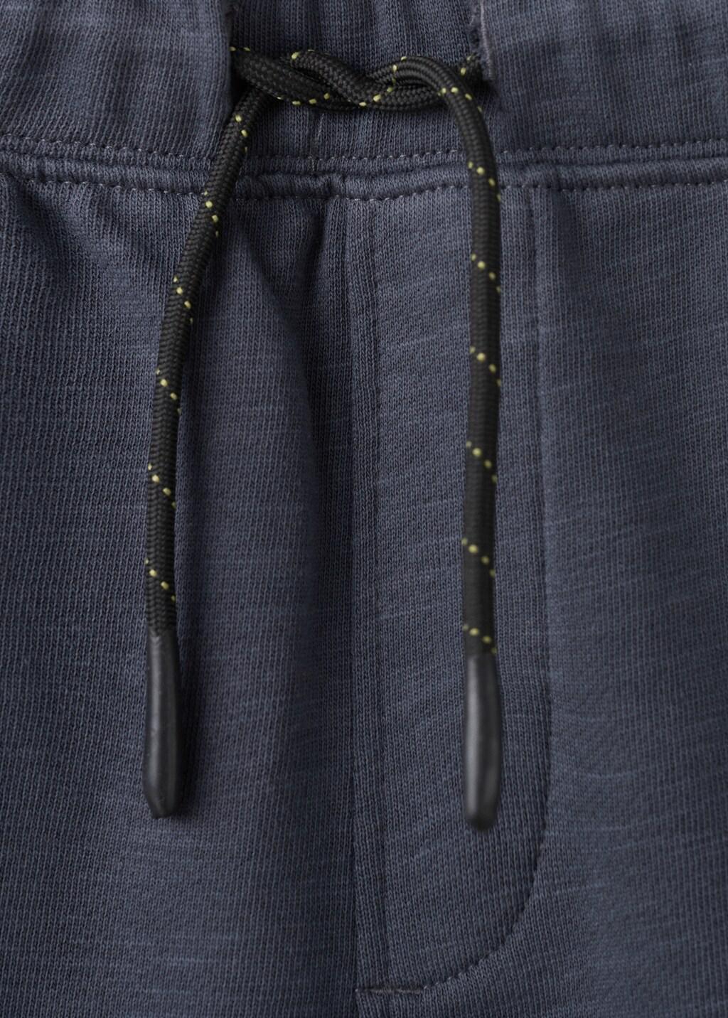 Grey Bermuda Shorts With Drawstring, Kids Boy, 0201_95, large image number 1
