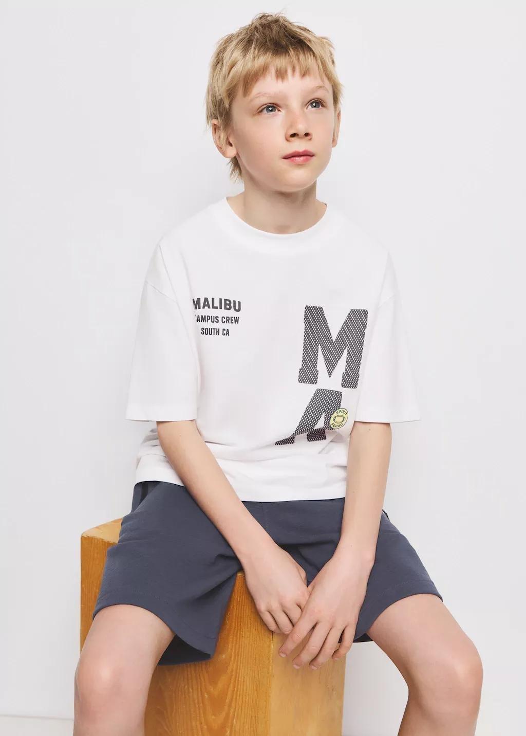 Grey Bermuda Shorts With Drawstring, Kids Boy, 0201_95, large image number 3