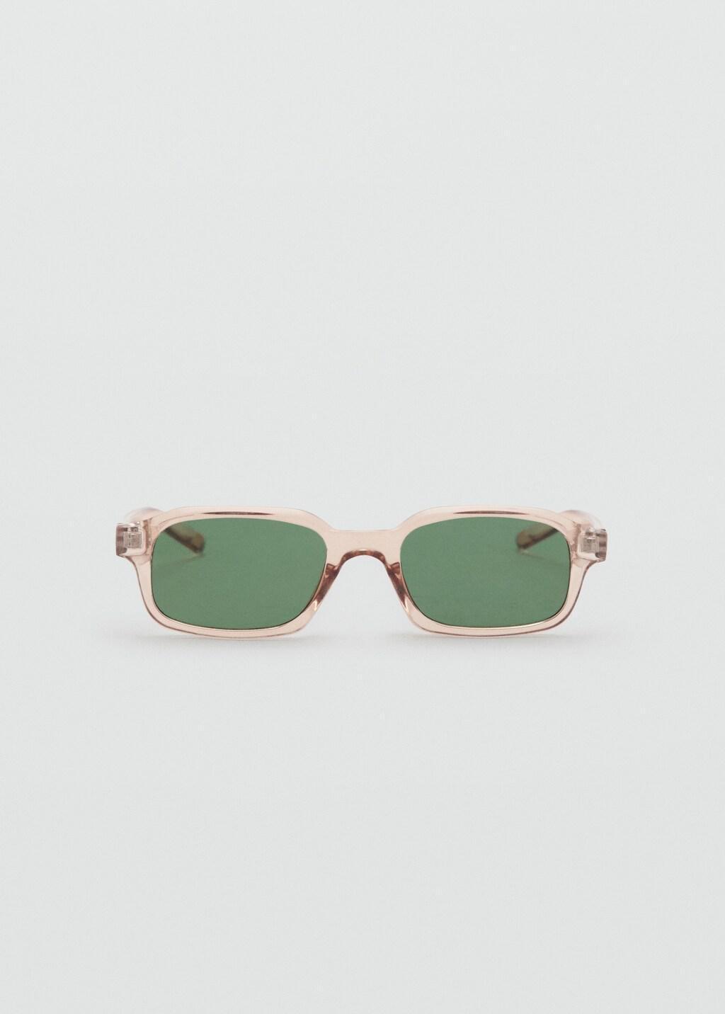 Yellow Rectangular-Frame Sunglasses, 0201_16, large image number 3