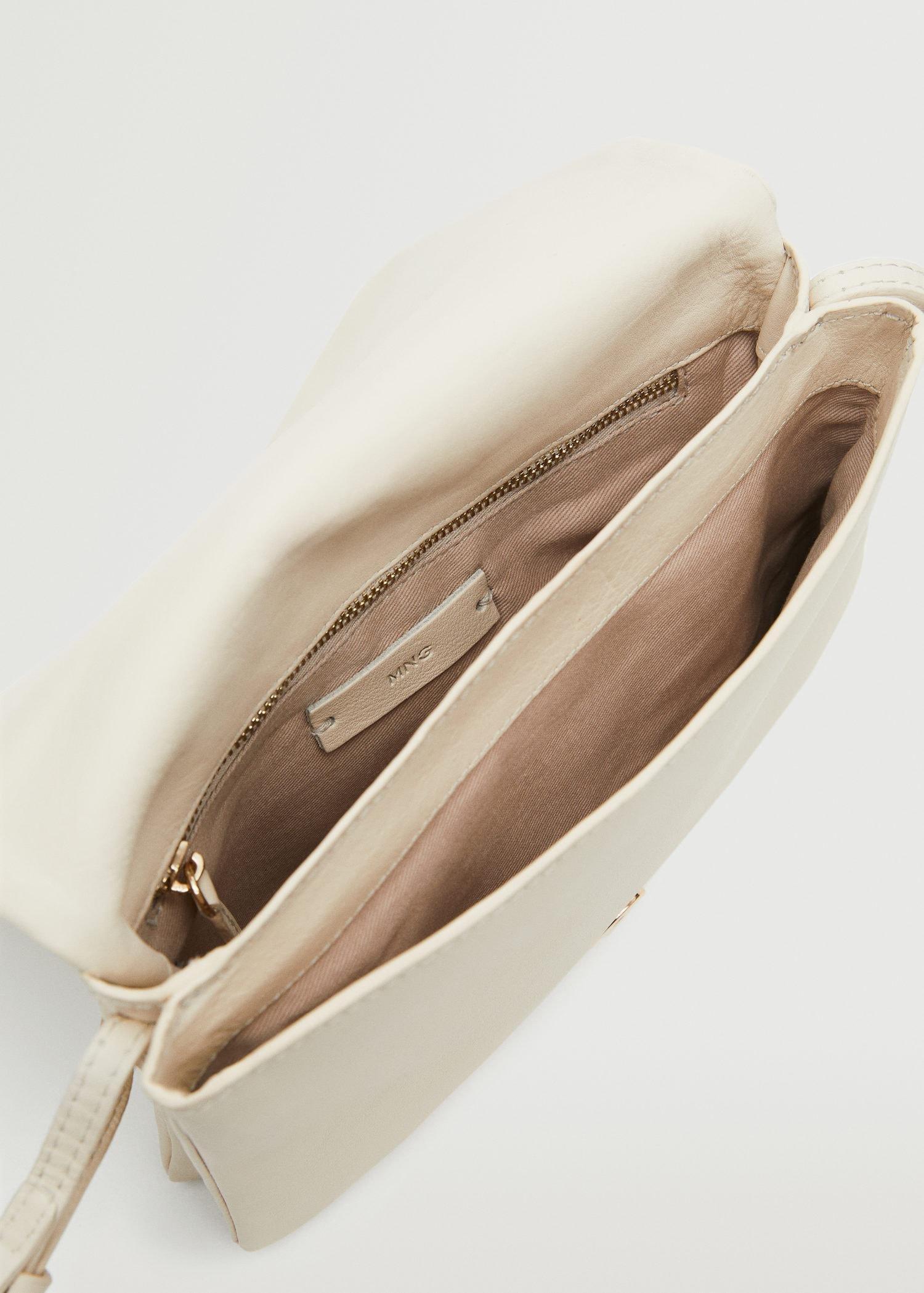 حقيبة جلد بيضاء, , large image number 4