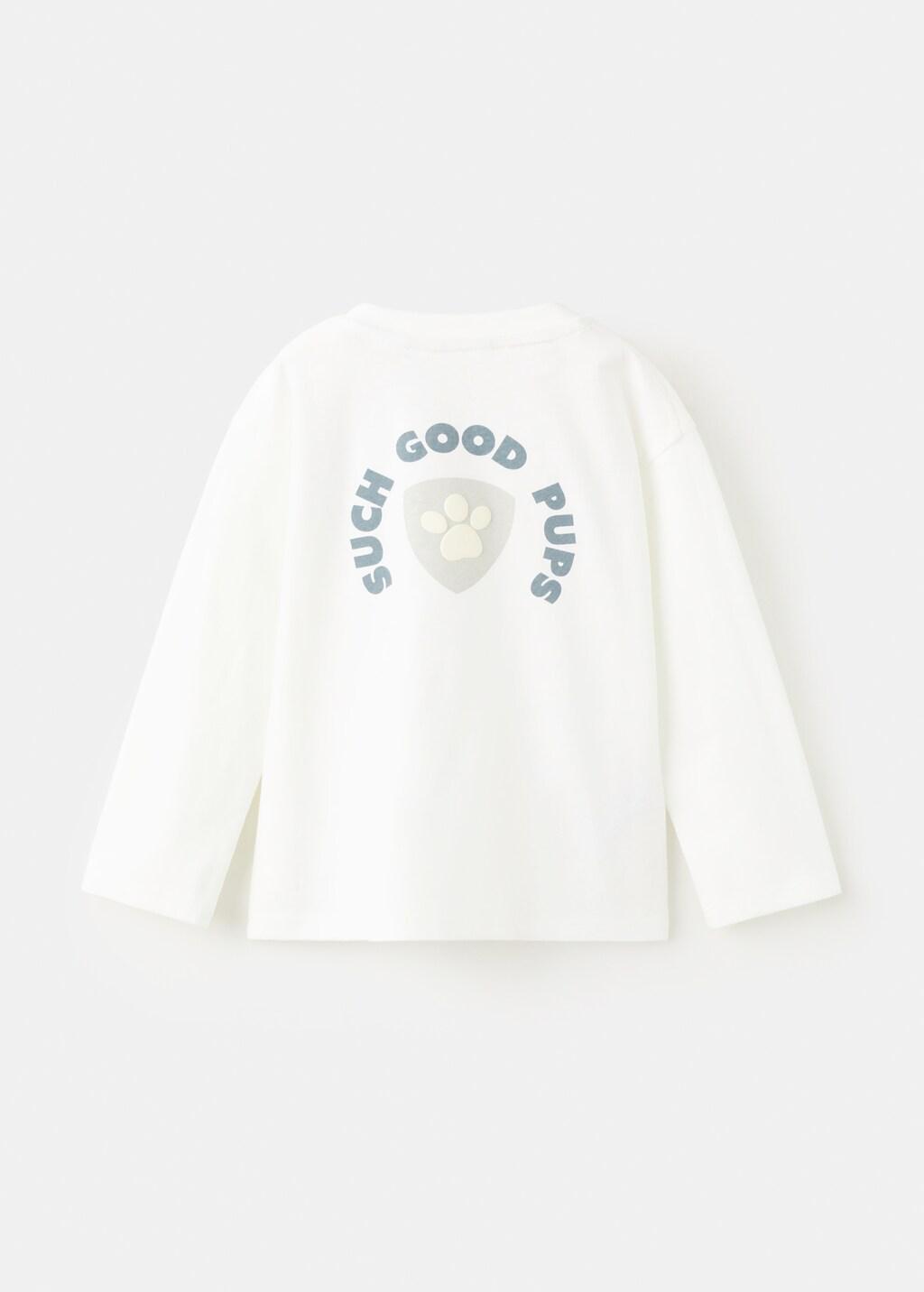 Cream Paw Patrol T-Shirt, Natural White, medium