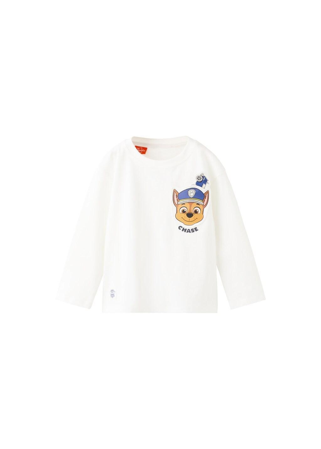 Cream Paw Patrol T-Shirt, Natural White, large image number 4