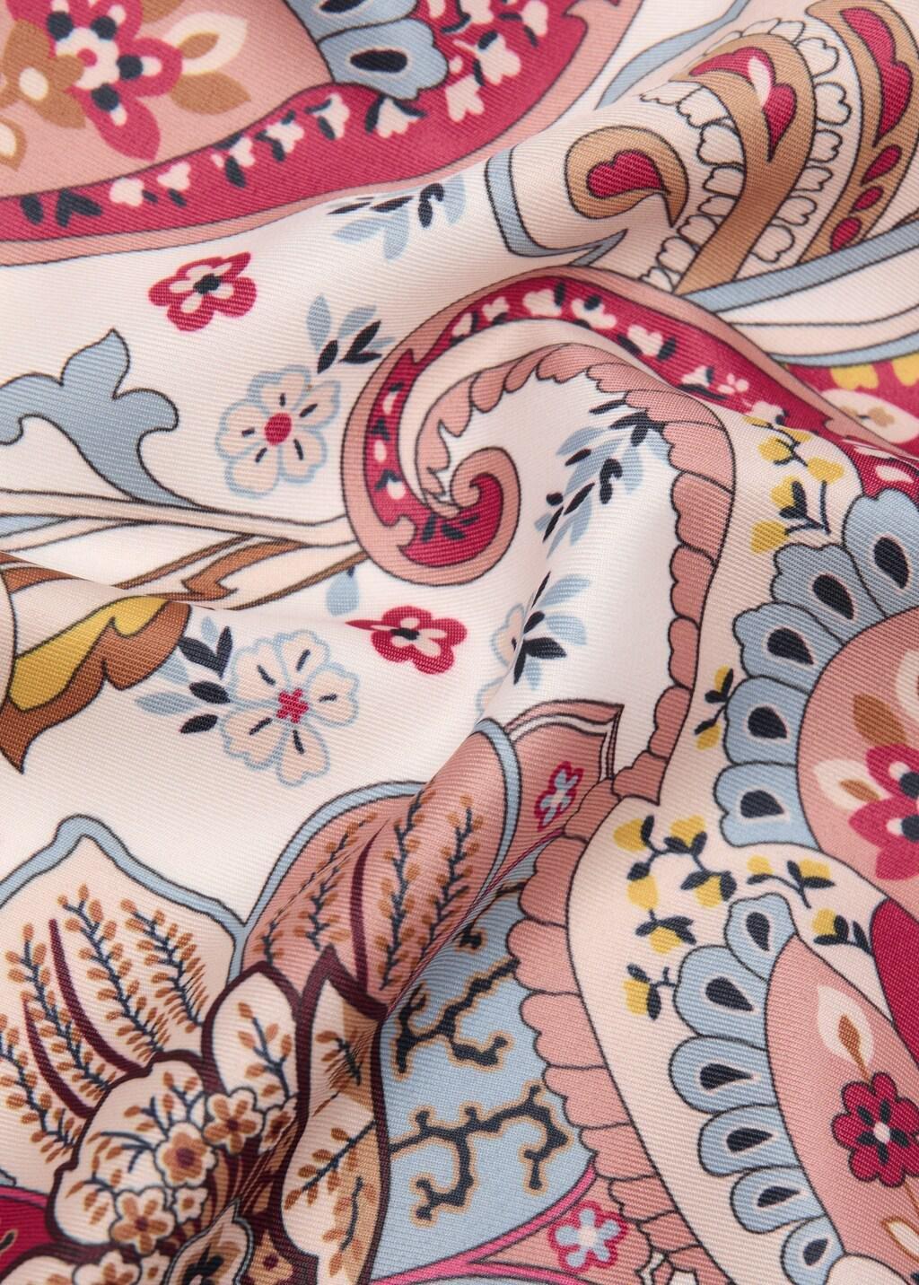 Pink Combined Design Scarf, 0201_85, large image number 4