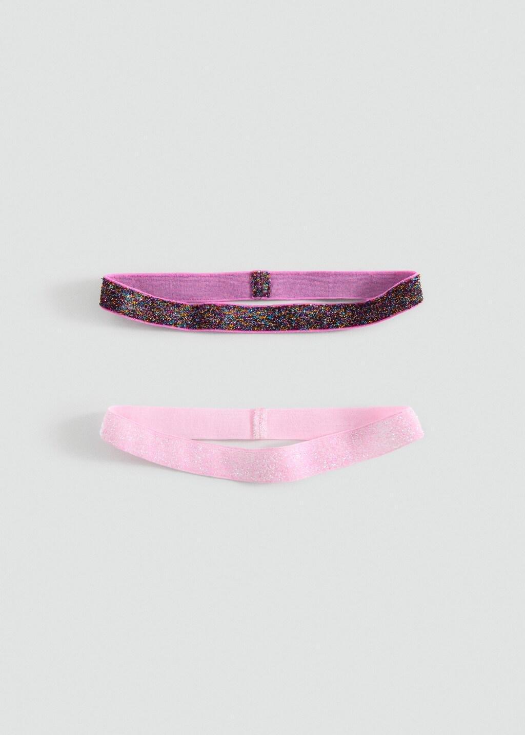 MEDIUM RED Headband 2 pack, Kids Girl, Medium Red, medium