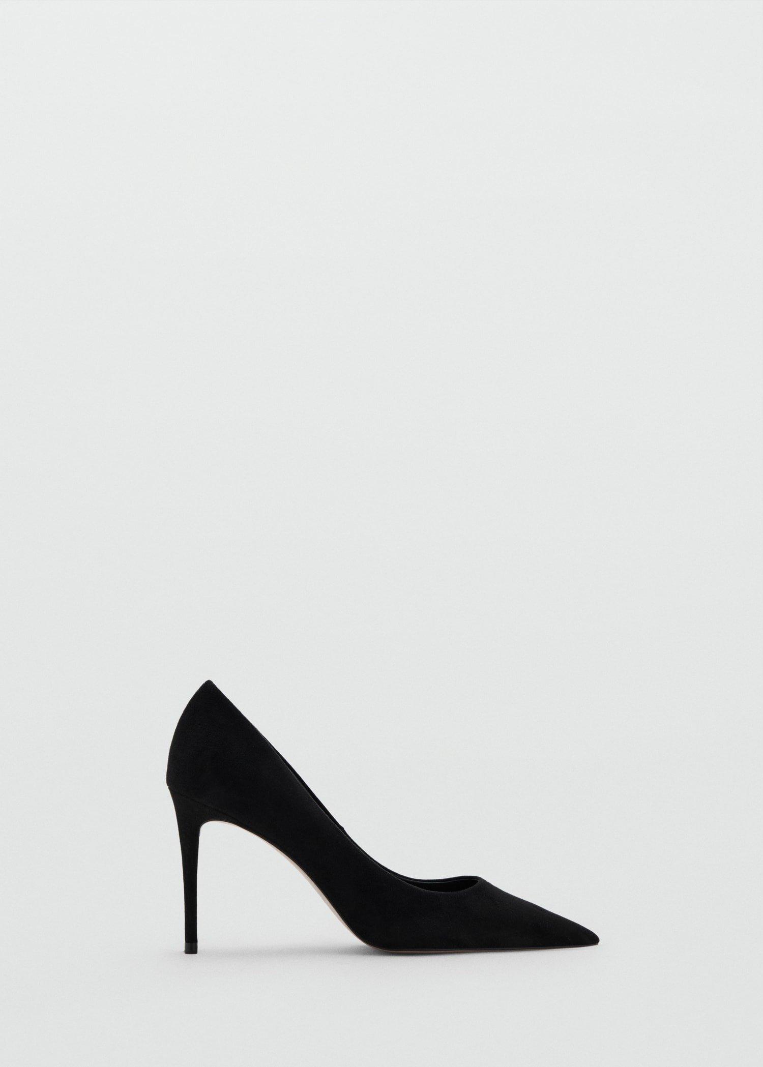 Black High-Heeled Shoes, Black, medium