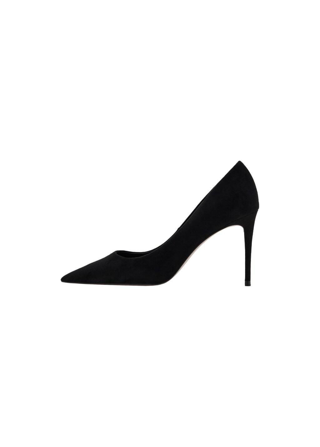 Black High-Heeled Shoes, Black, large image number 7