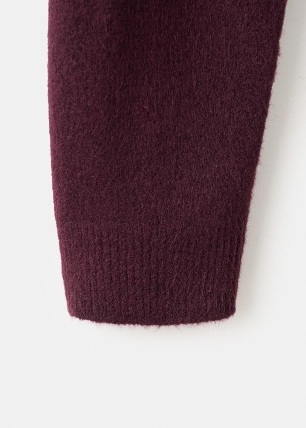 Red Medium-Knit Sweater, 0201_76, large image number 5