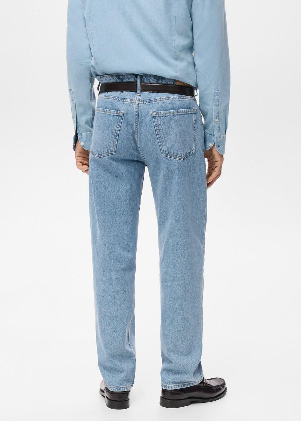 OPEN BLUE Moby straight-fit light-wash jeans, Open Blue, large image number 2