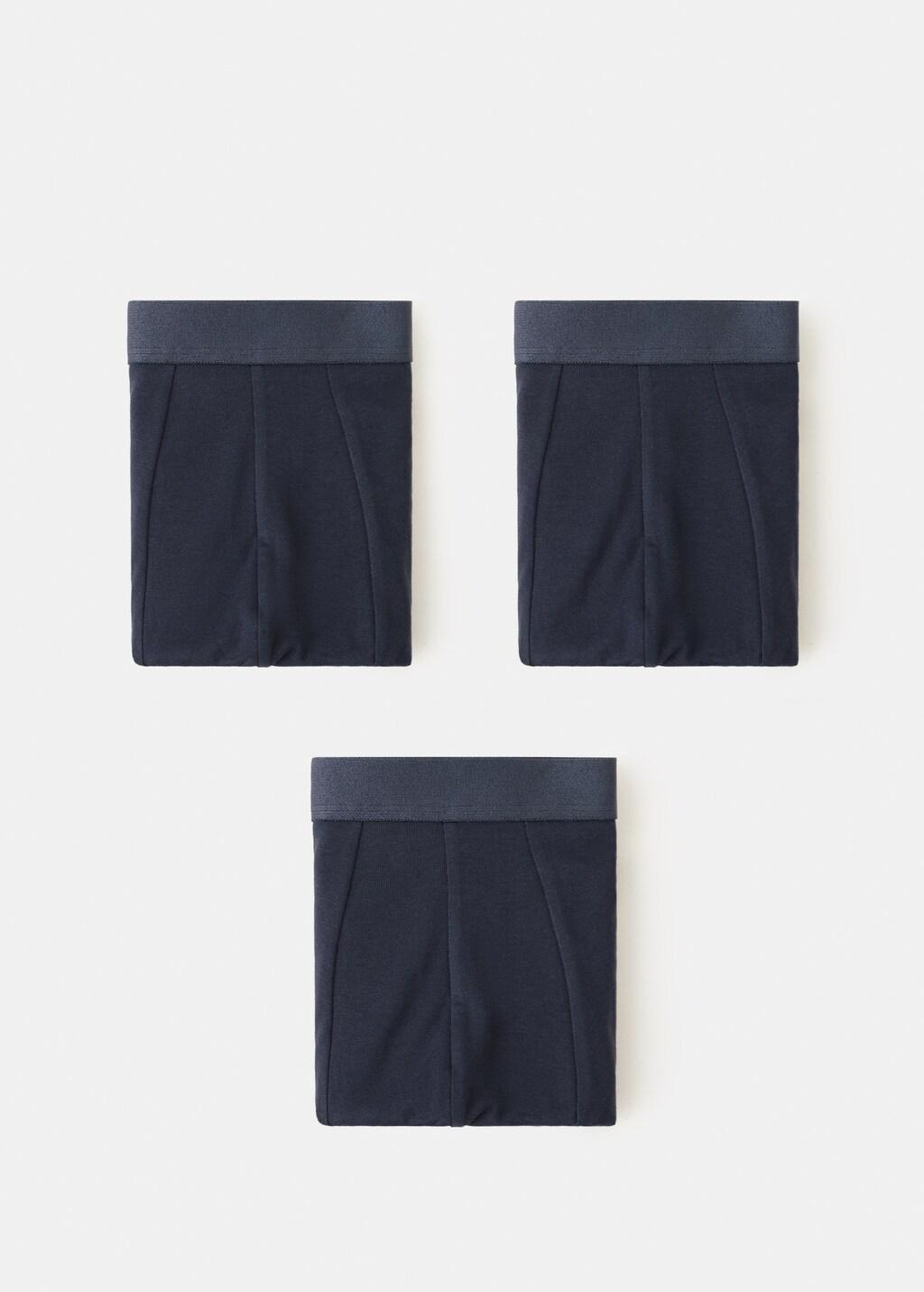 Navy Combined Briefs, Set Of 3, 0201_56, large image number 3