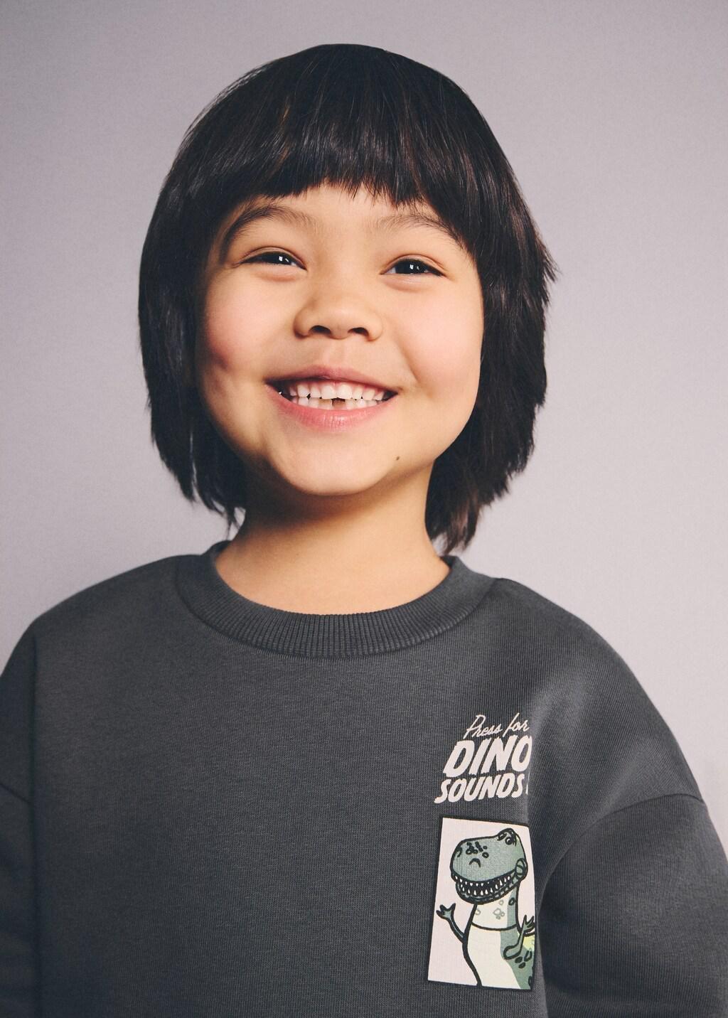 Grey Toy Story Sweatshirt, Kids Unisex, Charcoal, medium