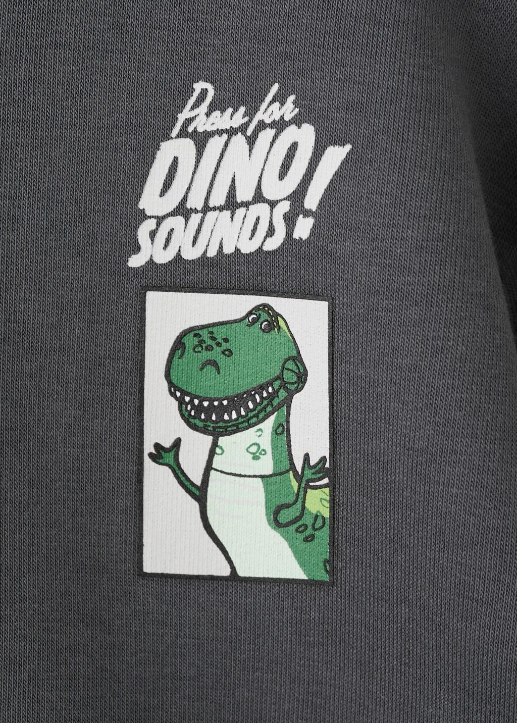 Grey Toy Story Sweatshirt, Kids Unisex, Charcoal, large image number 3