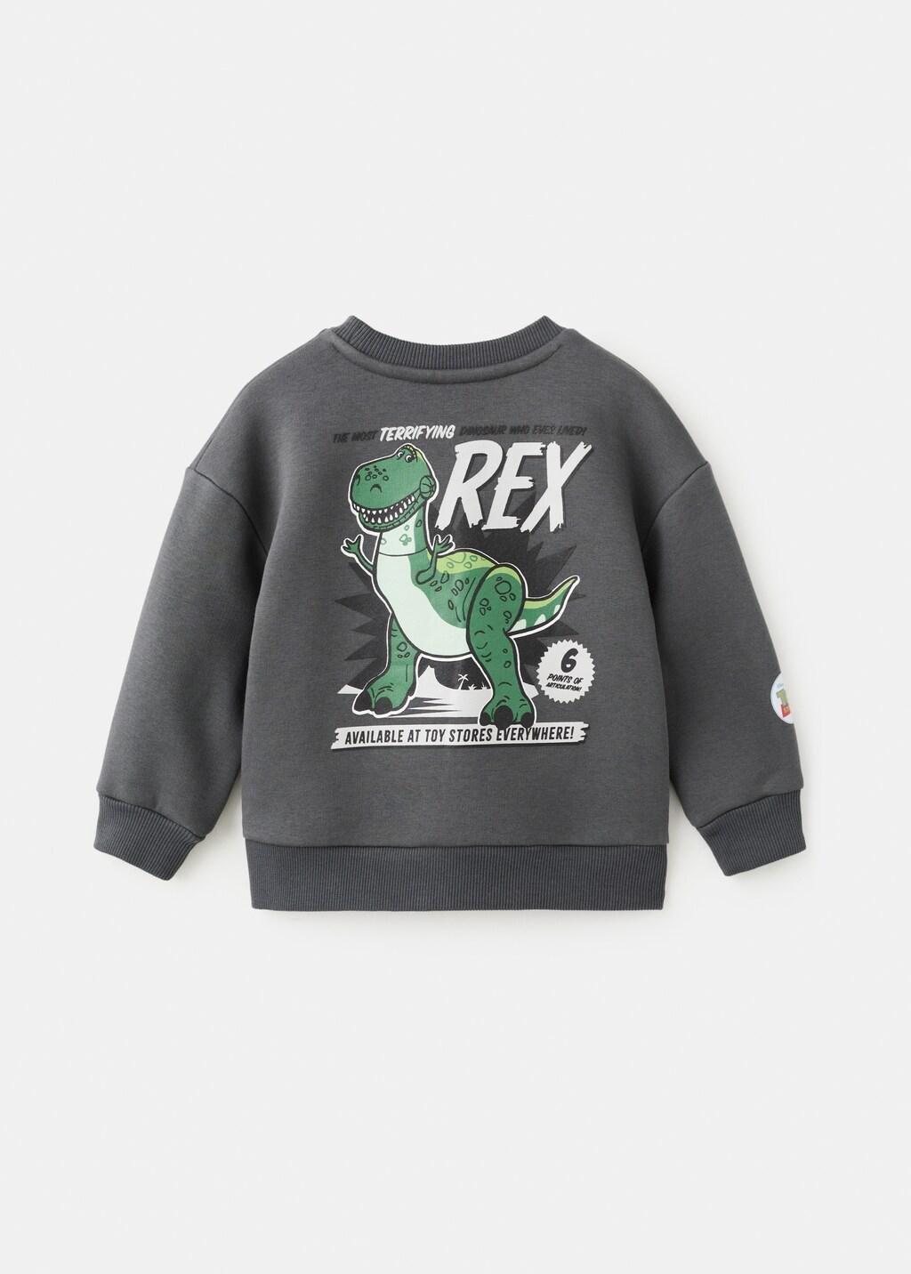 Grey Toy Story Sweatshirt, Kids Unisex, Charcoal, large image number 4