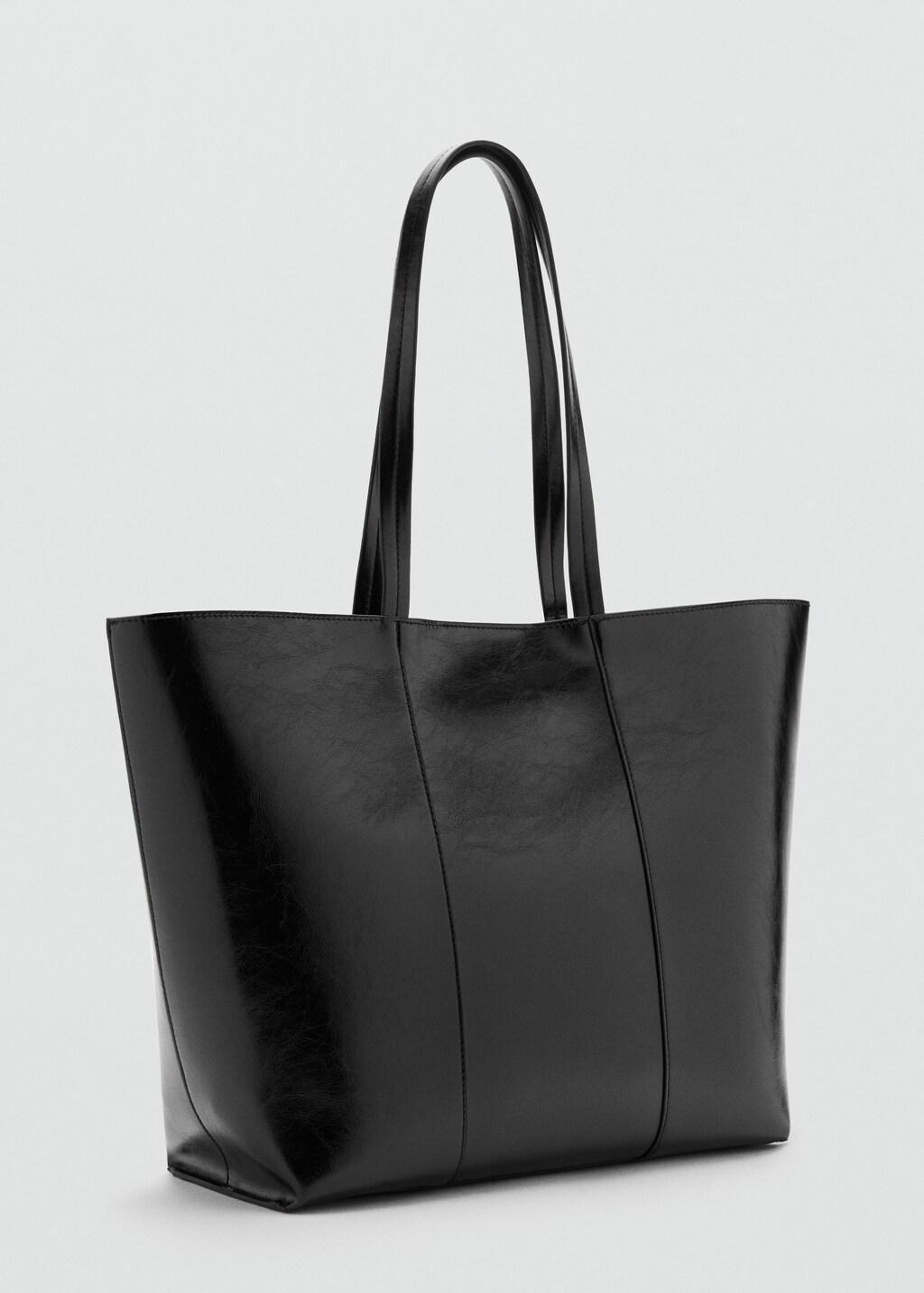 Black Large Shopper Bag, 0201_99, medium