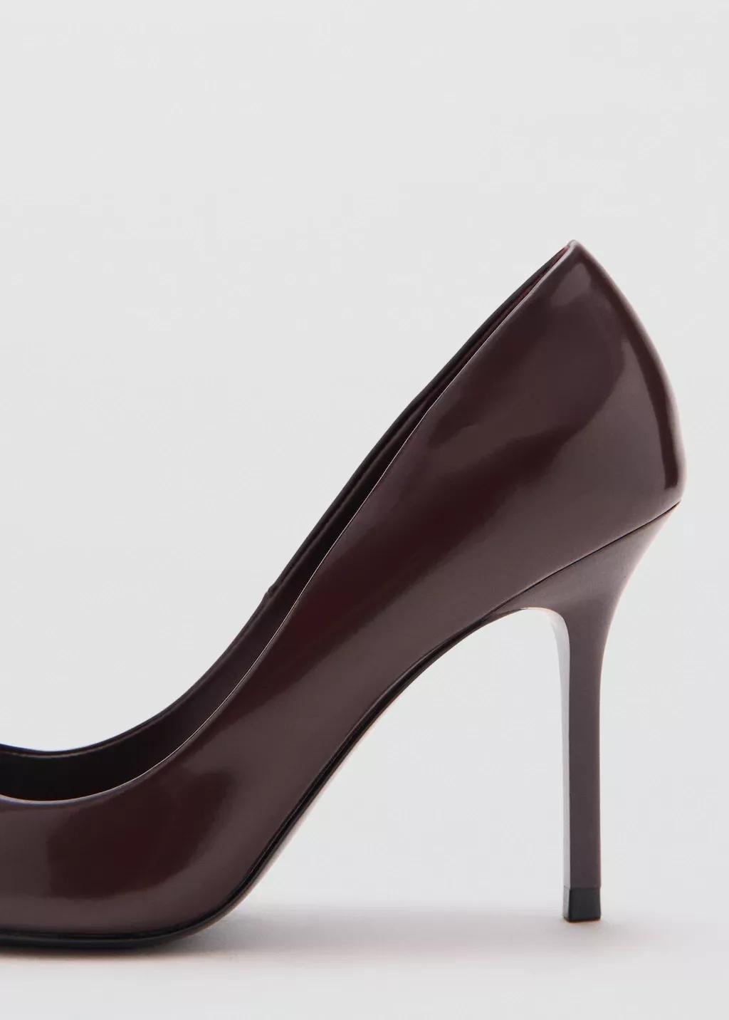 DARK BROWN High-heeled shoes, Dark Brown, medium