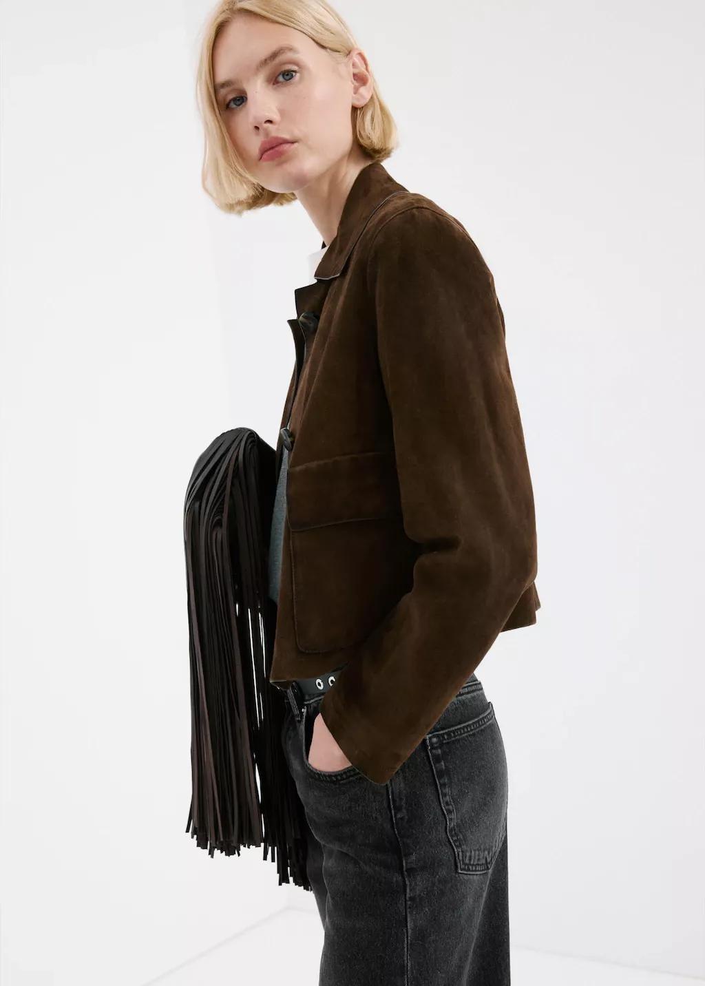 Open Grey Straight Low-Waist Jeans, 0201_TN, large image number 4