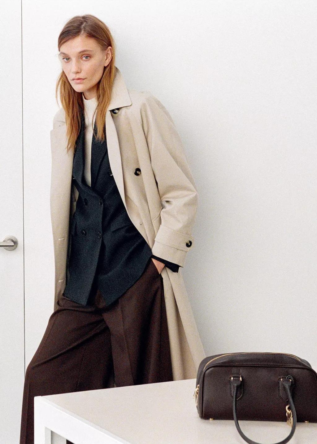 Brown Small Bowling Bag With Charm Detail, Dark Brown, large image number 0