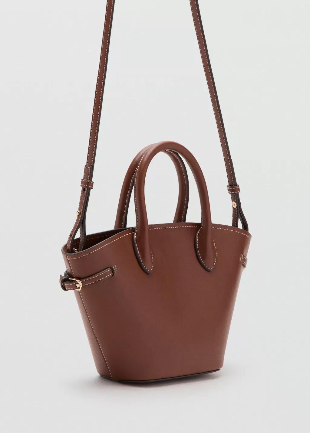 Brown Small Crossbody Bag, Medium Brown, large image number 0
