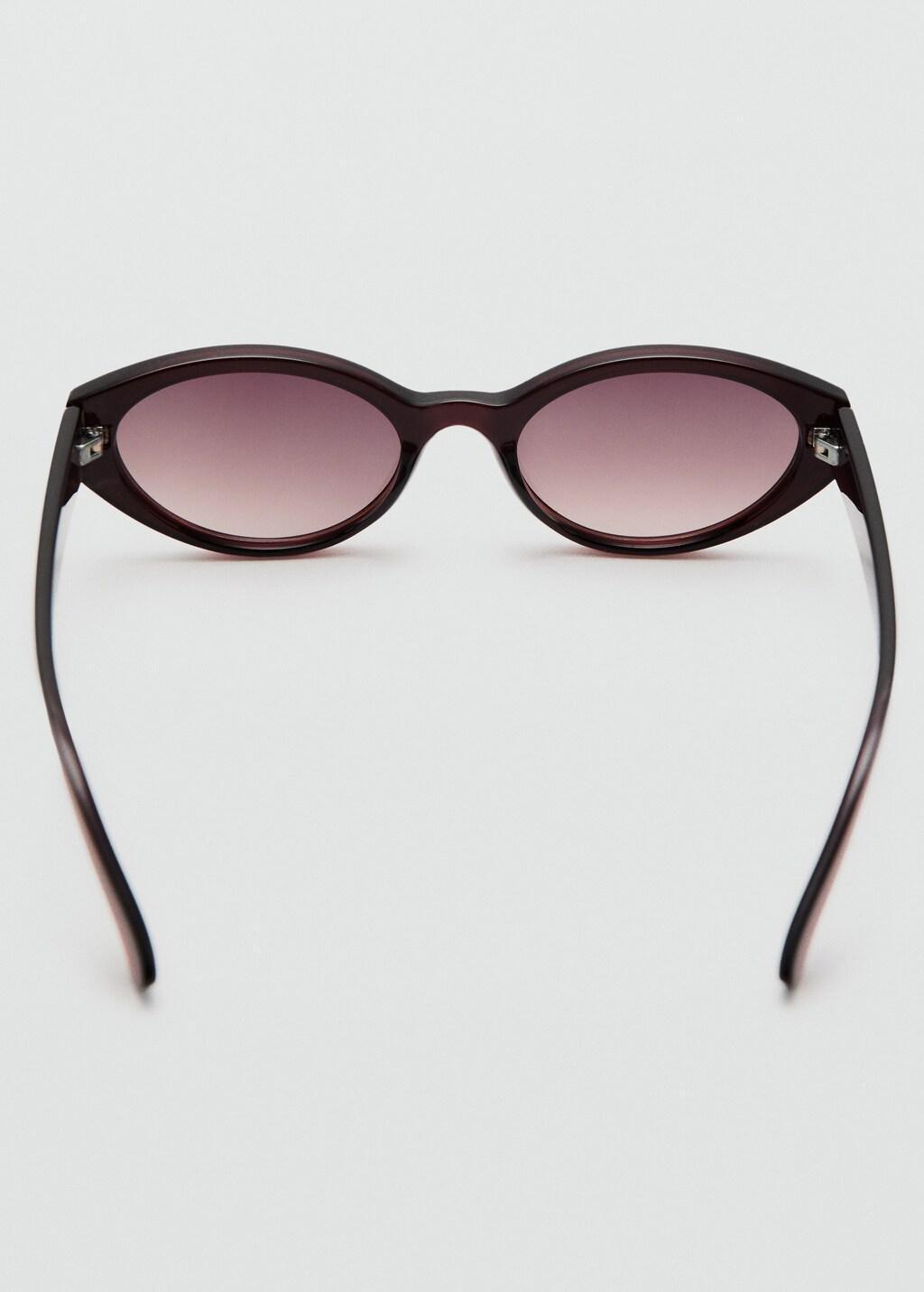 Brown Resin Frame Sunglasses, Brown, medium