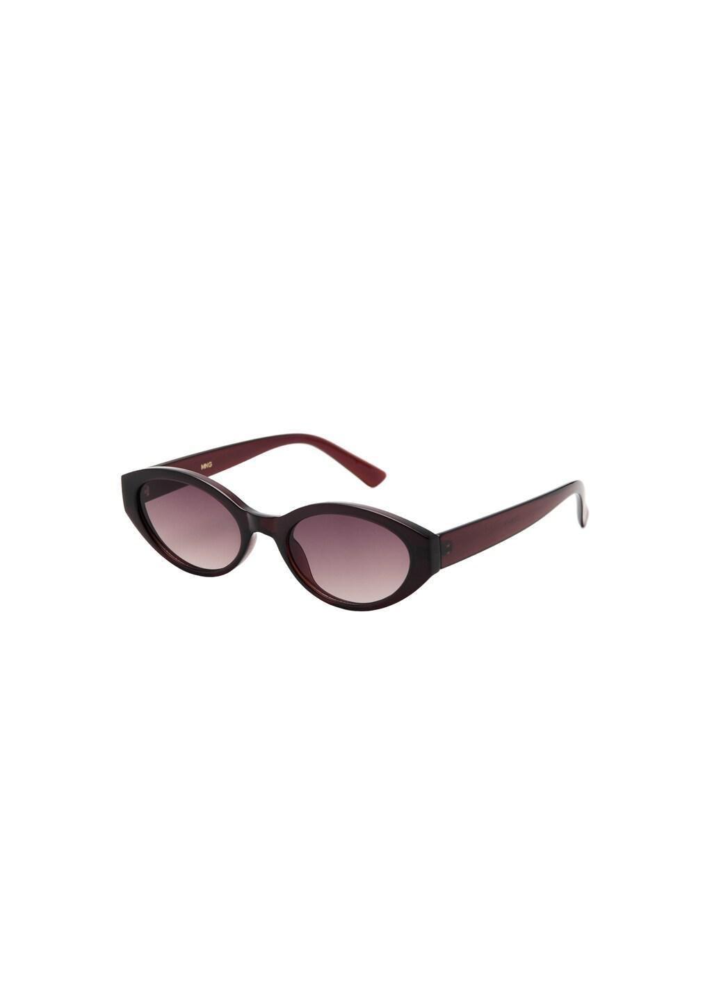 Brown Resin Frame Sunglasses, Brown, medium