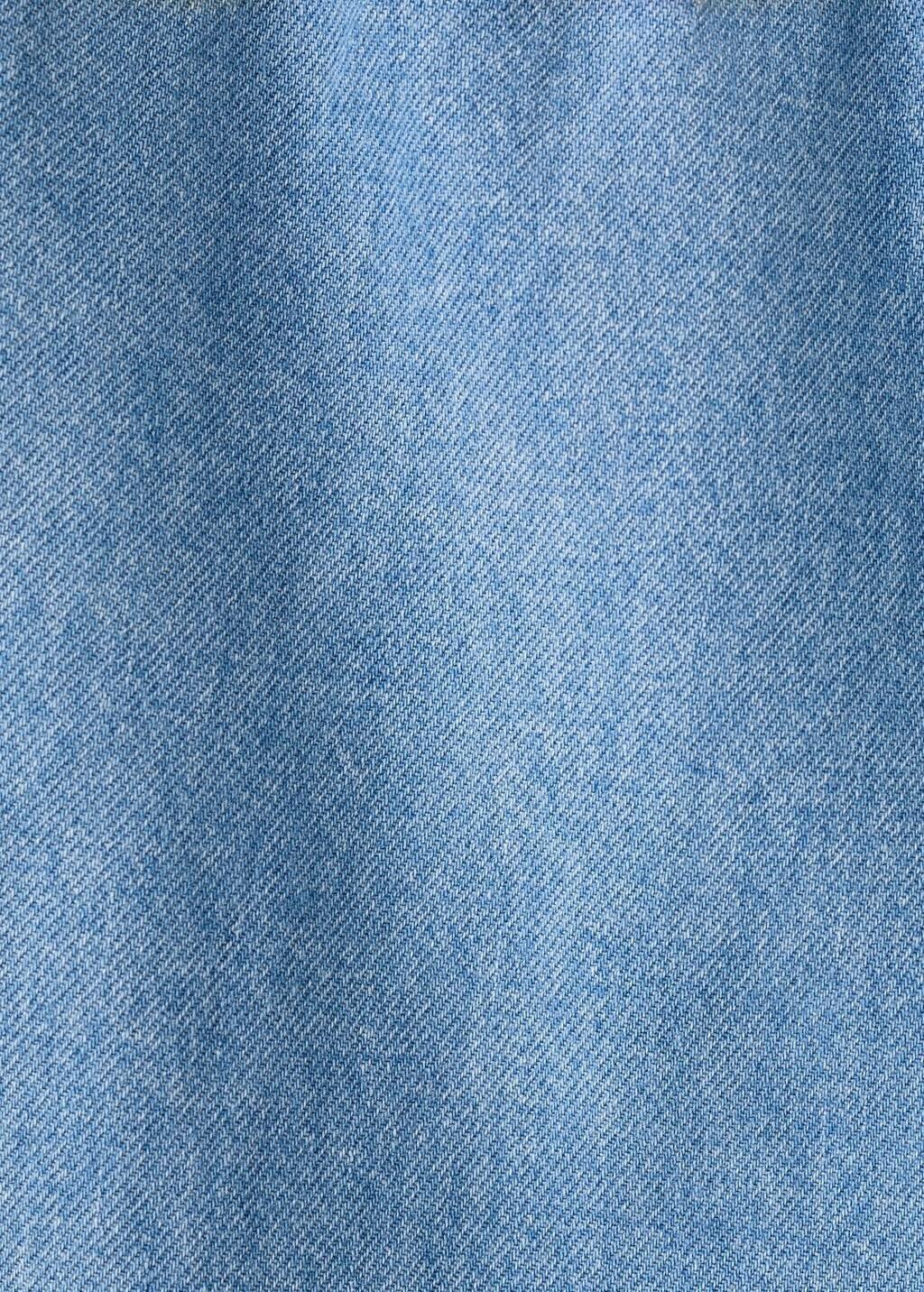 OPEN BLUE Wide-leg jeans with seam detail, Kids Girl, Open Blue, large image number 2