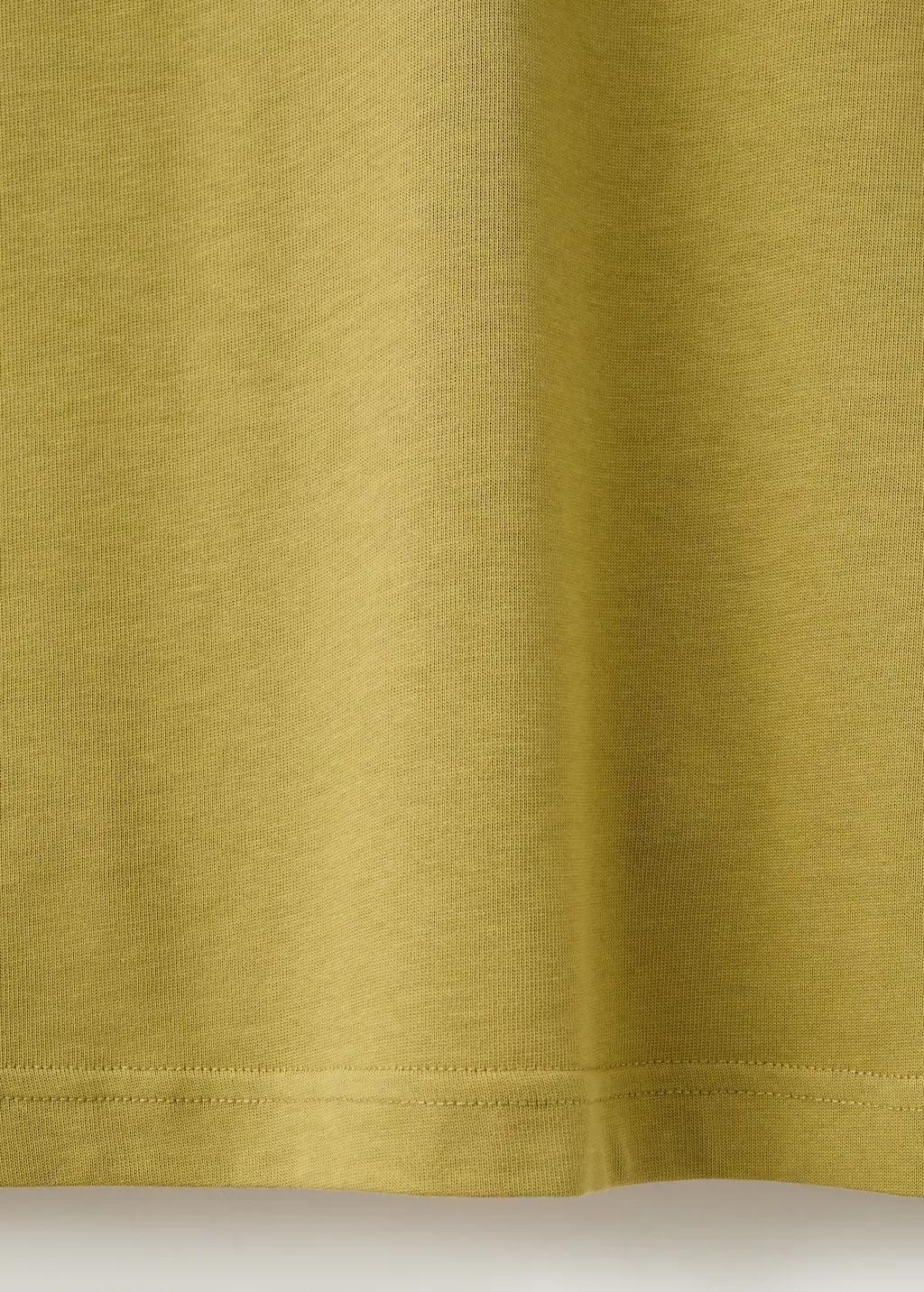 Green Heavy Weight Relaxed Fit T-Shirt, Dark Green, large image number 5