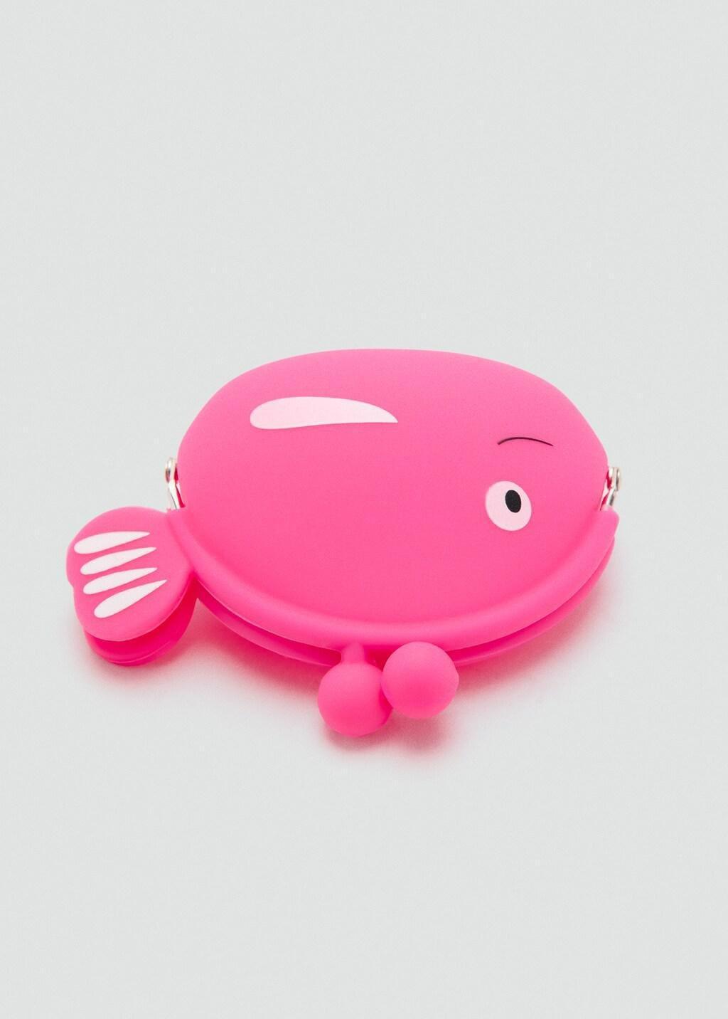 Pink Fish Design Purse, Kids Girl, No Colour, large image number 1