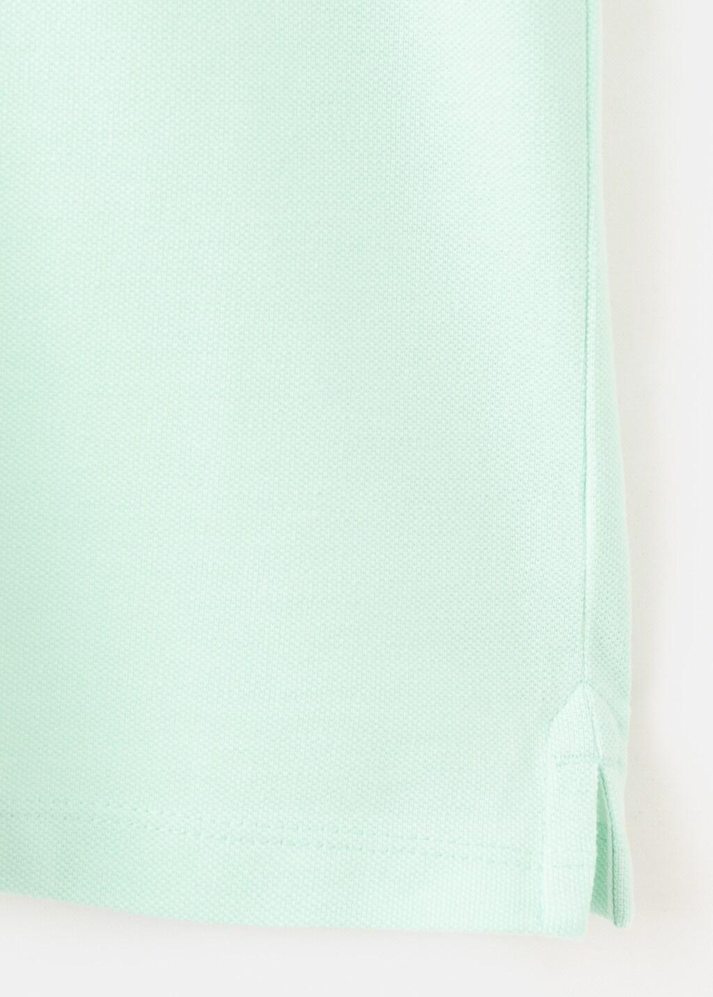 Green Cotton Polo Shirt, Kids Boy, 0201_41, large image number 2