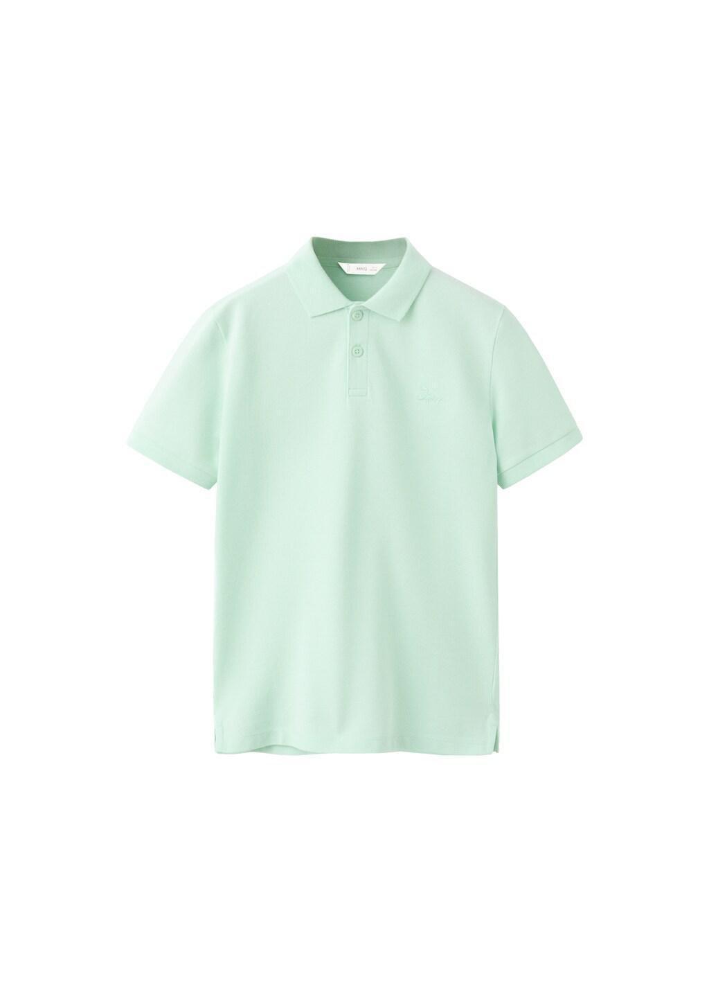 Green Cotton Polo Shirt, Kids Boy, 0201_41, large image number 3