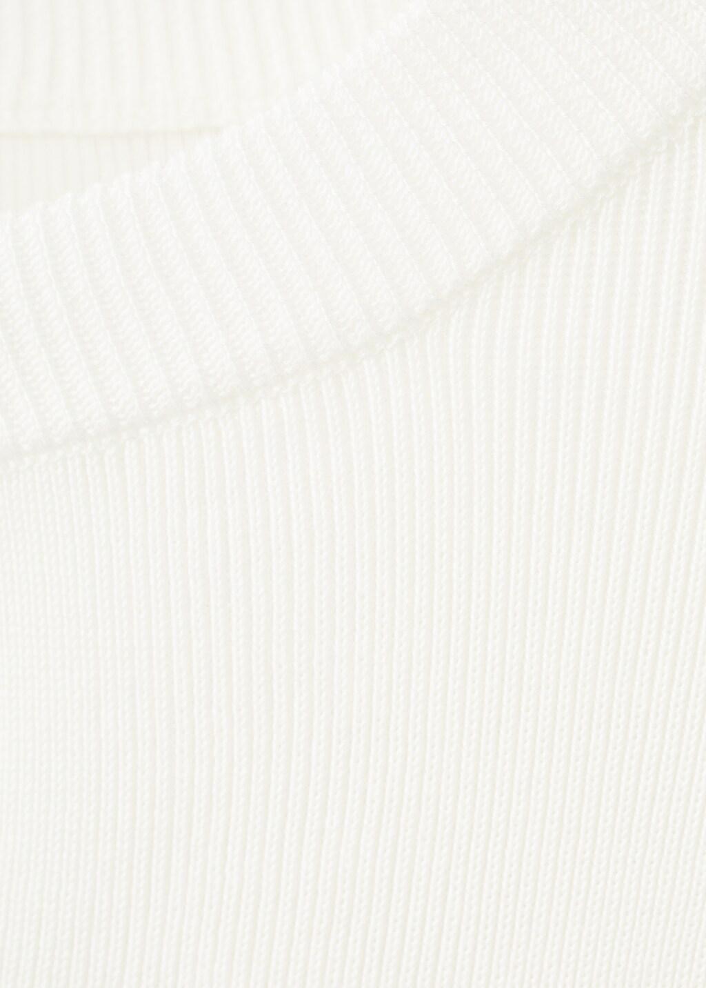 Beige Knitted Cardigan With Jewel Button, 0201_05, large image number 5