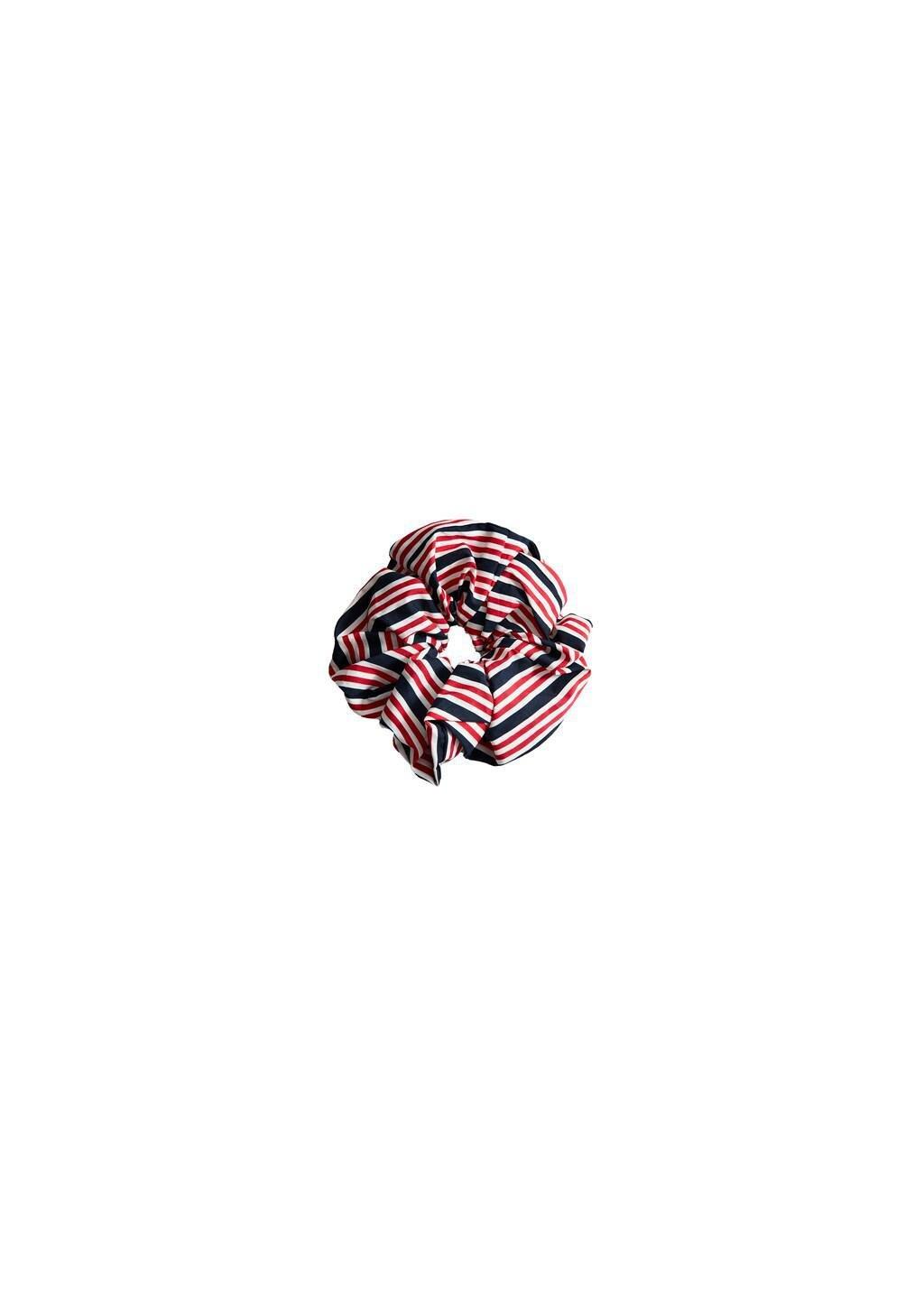 RED Printed scrunchie, Red, large image number 1