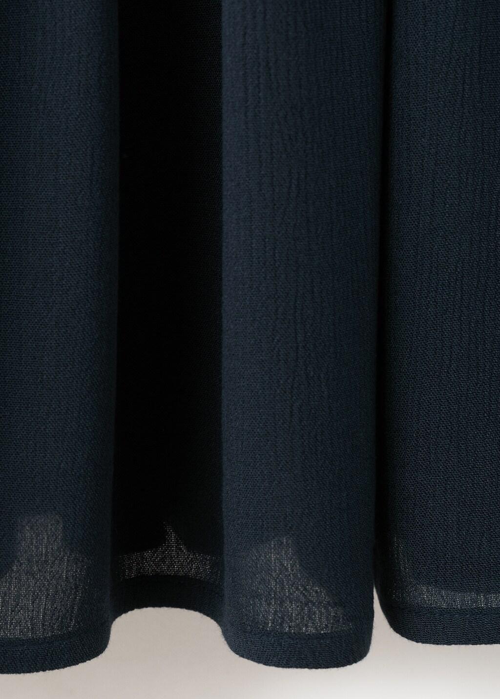 Navy Flowy Panel Skirt, Kids Girls, 0201_56, large image number 4