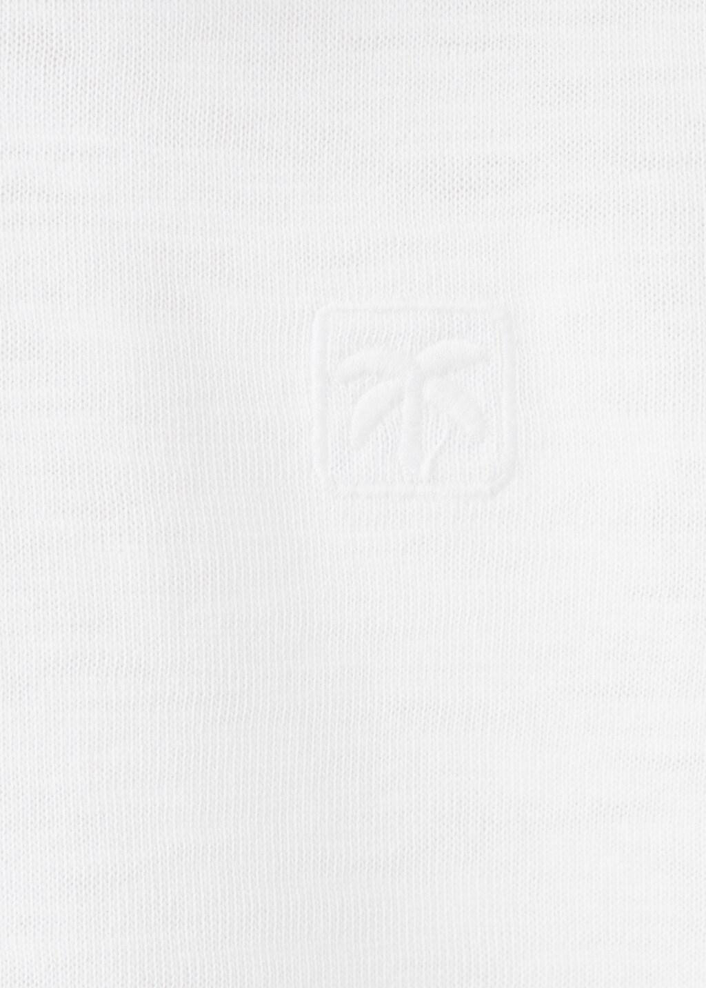 White Cotton Polo Shirt, Kids Boy, 0201_01, large image number 3