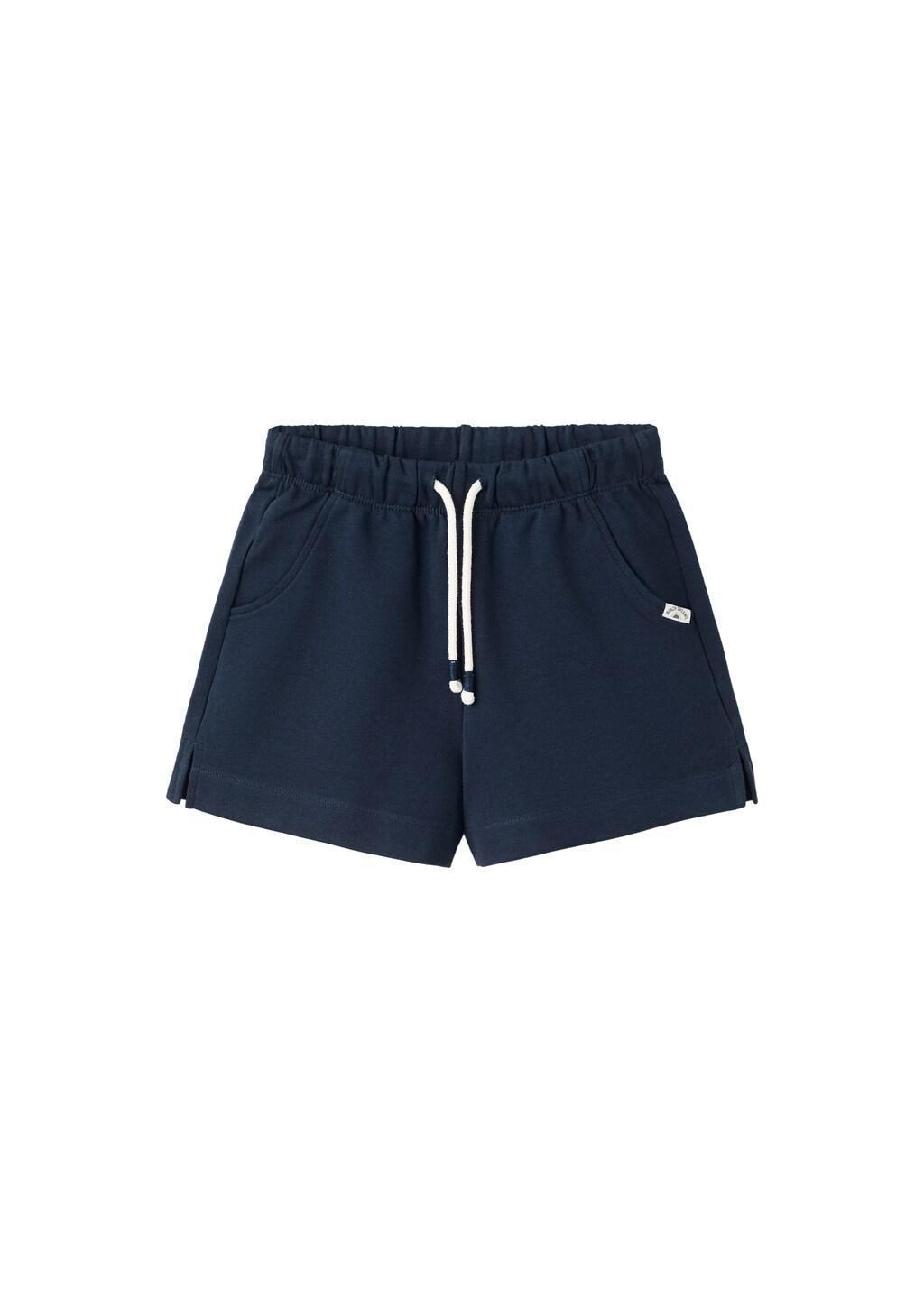 NAVY Cotton shorts with pockets, Kids Girl, 0201_56, large image number 3