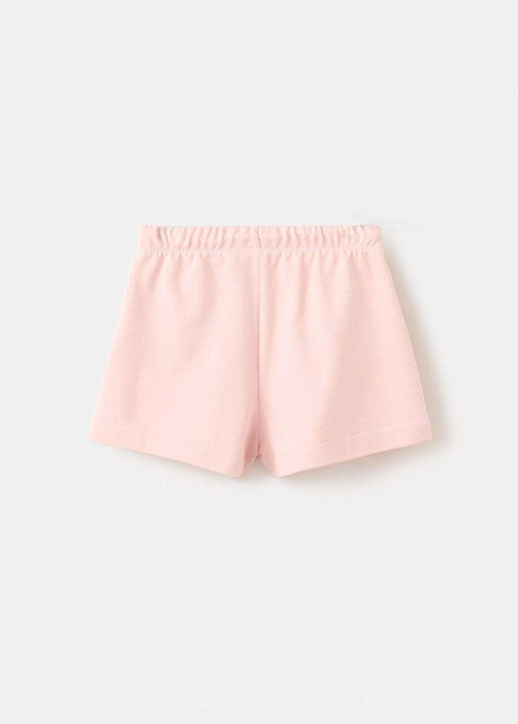 PINK Cotton shorts with pockets, Kids Girl, 0201_85, large image number 1