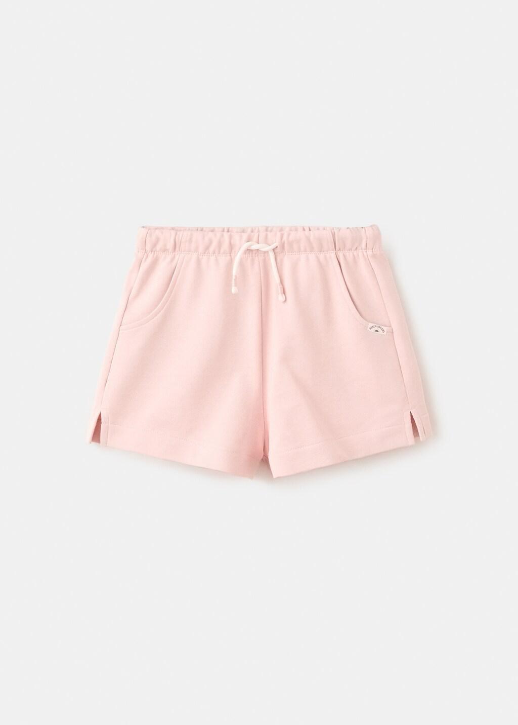 PINK Cotton shorts with pockets, Kids Girl, 0201_85, large image number 4