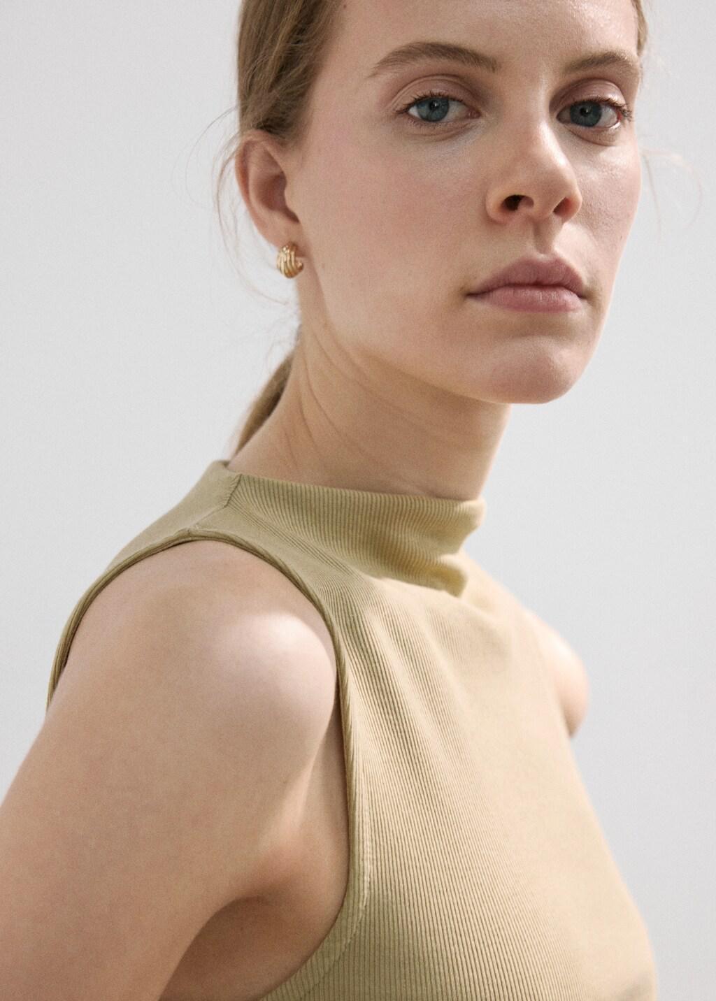 Green Contrast-Bodice Dress, 0201_36, large image number 4