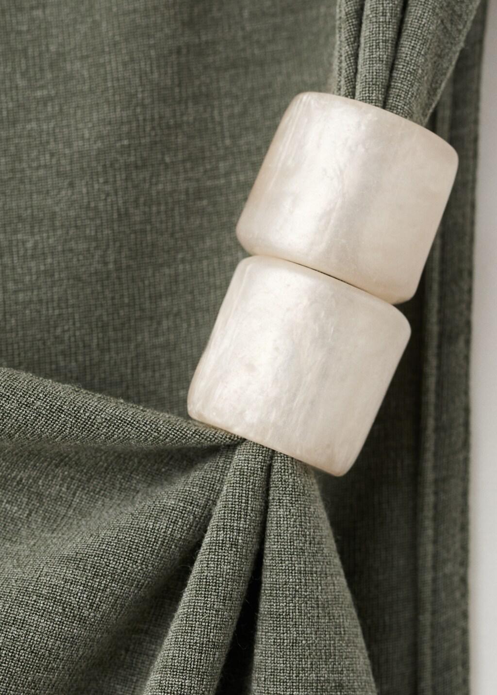 Green Fitted Dress With Metal Detail, Green, large image number 1