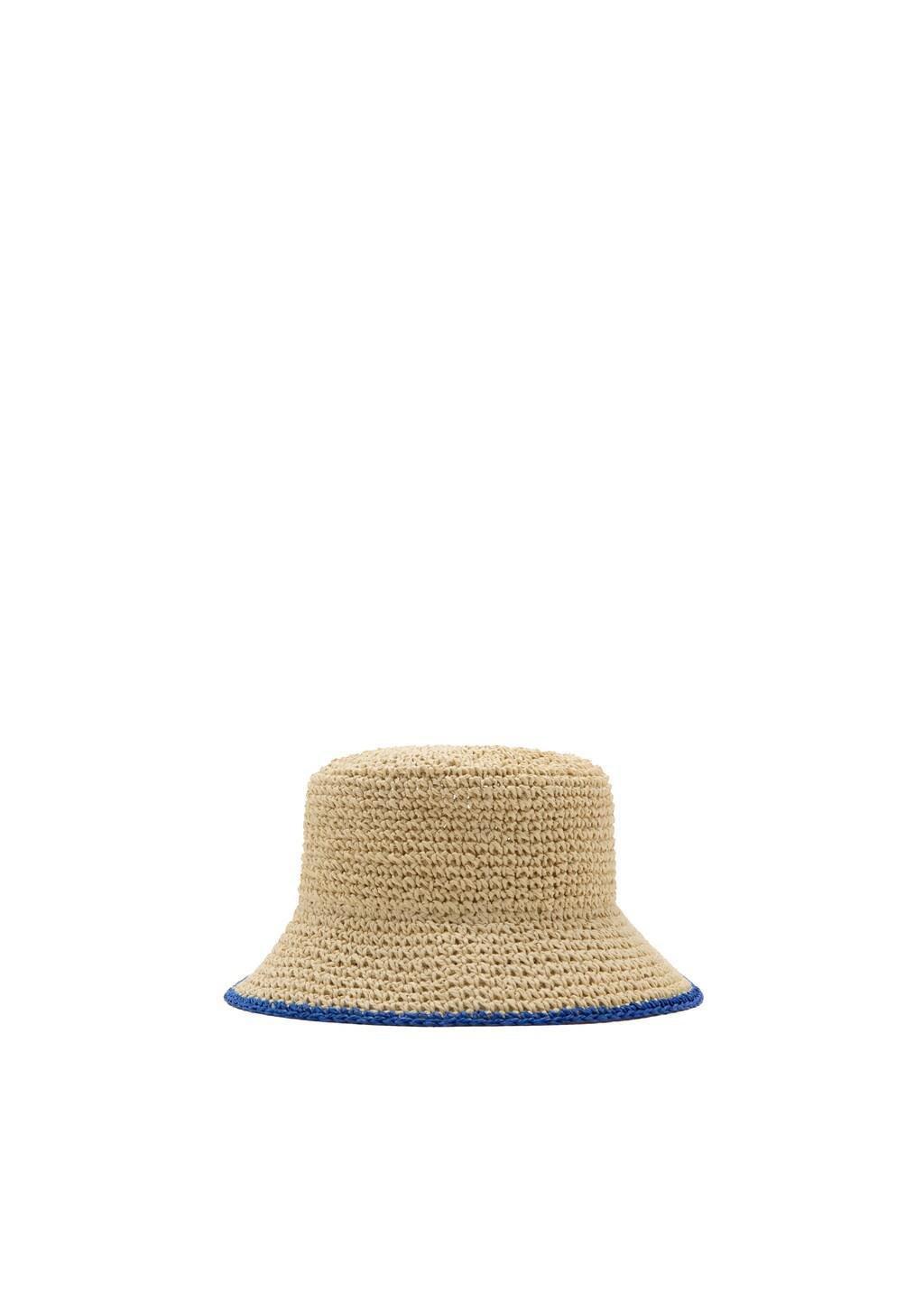 Blue Natural Fibre Bucket Hat, 0201_52, large image number 2