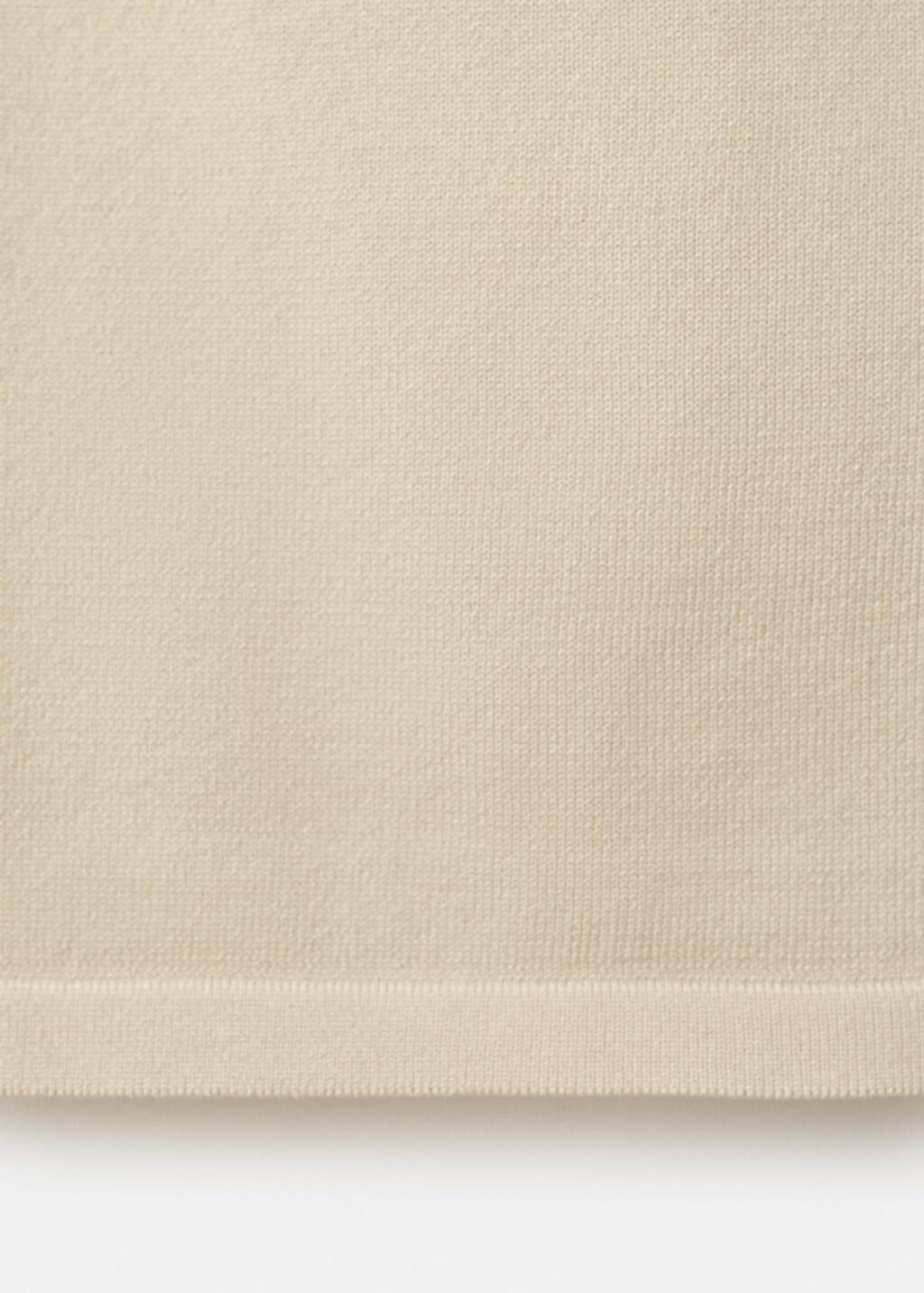 Beige Sleeveless Top With Decorative Buttons, Light Beige, large image number 5
