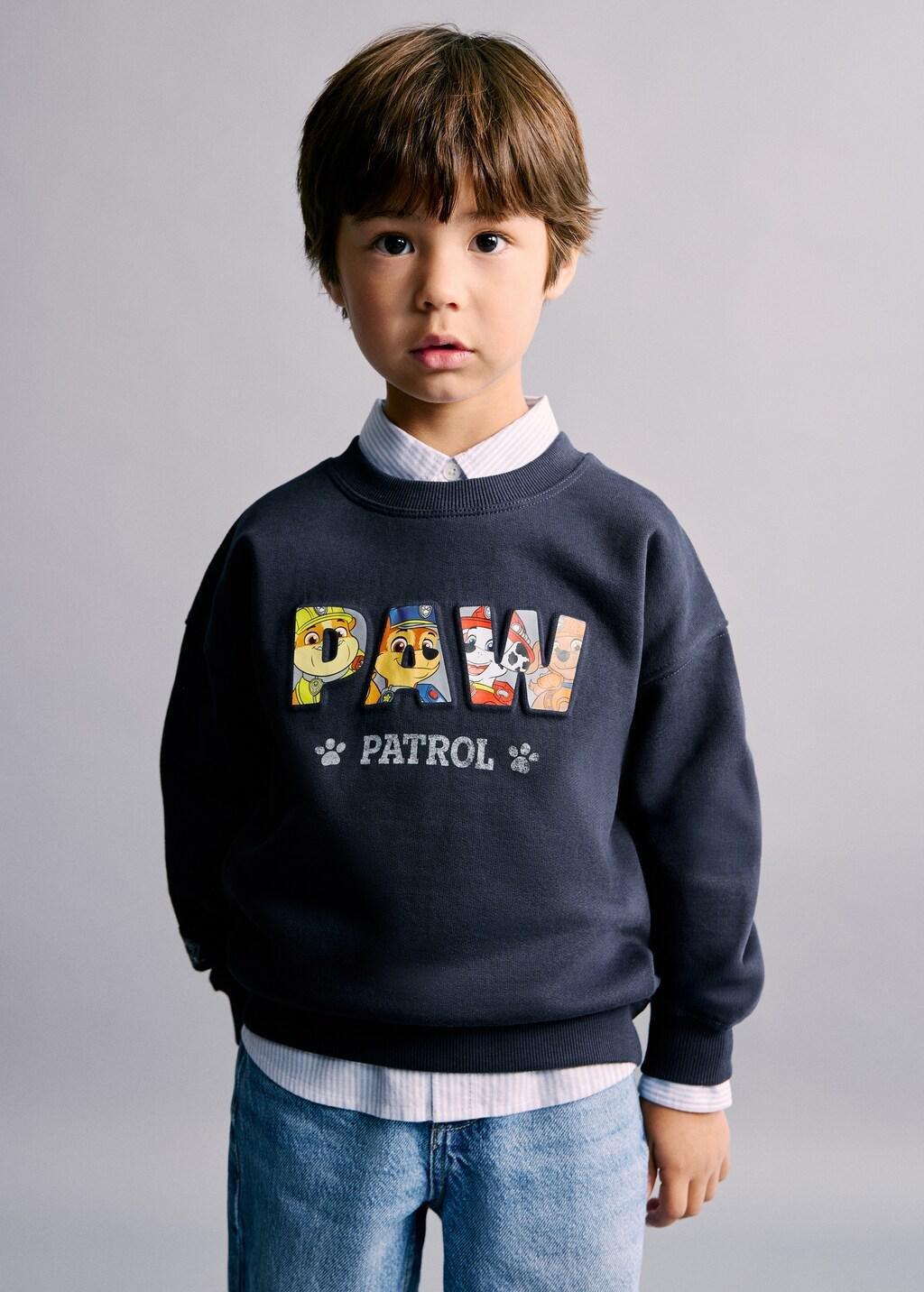 Navy Paw Patrol Sweatshirt, Kids Unisex, Navy, large image number 3