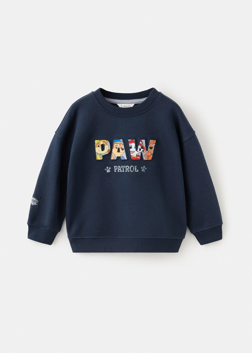 Navy Paw Patrol Sweatshirt, Kids Unisex, Navy, large image number 6