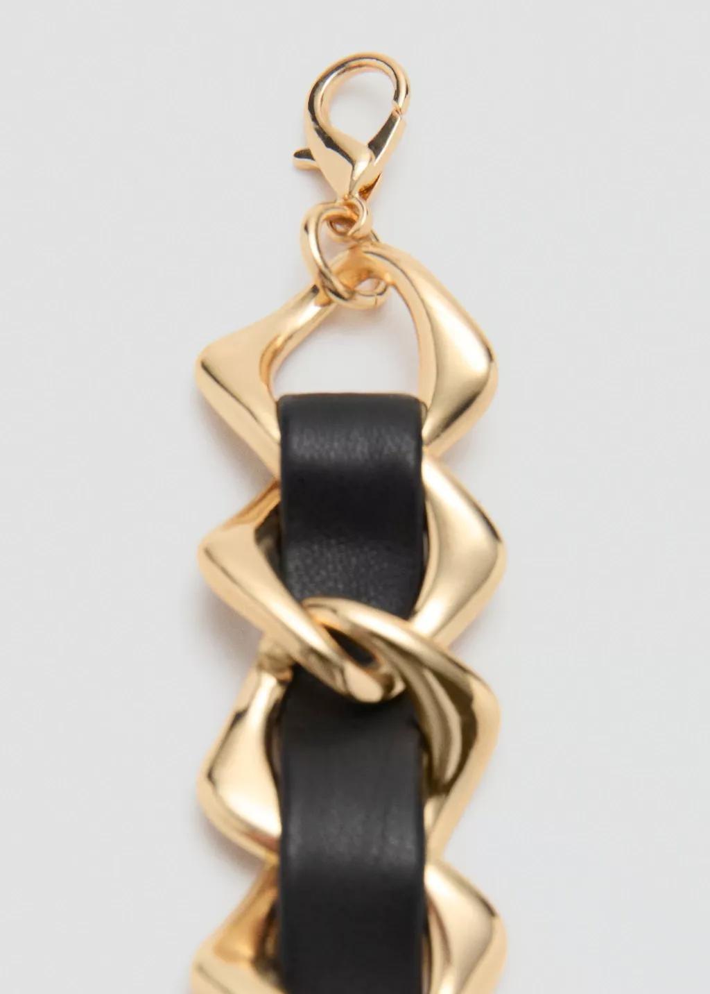 Gold Combined Chain-Link Belt, 0201_OR, large image number 1