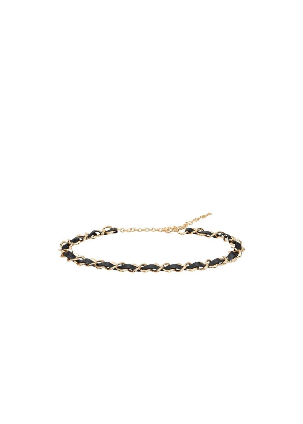 Gold Combined Chain-Link Belt, 0201_OR, large image number 2