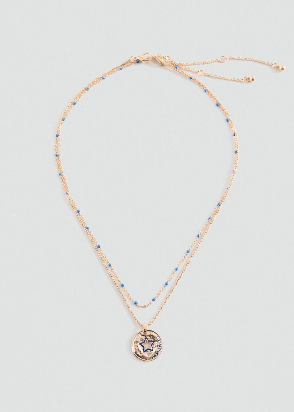 Gold Necklaces, Set Of 2,Kids Girls, Gold, large image number 4